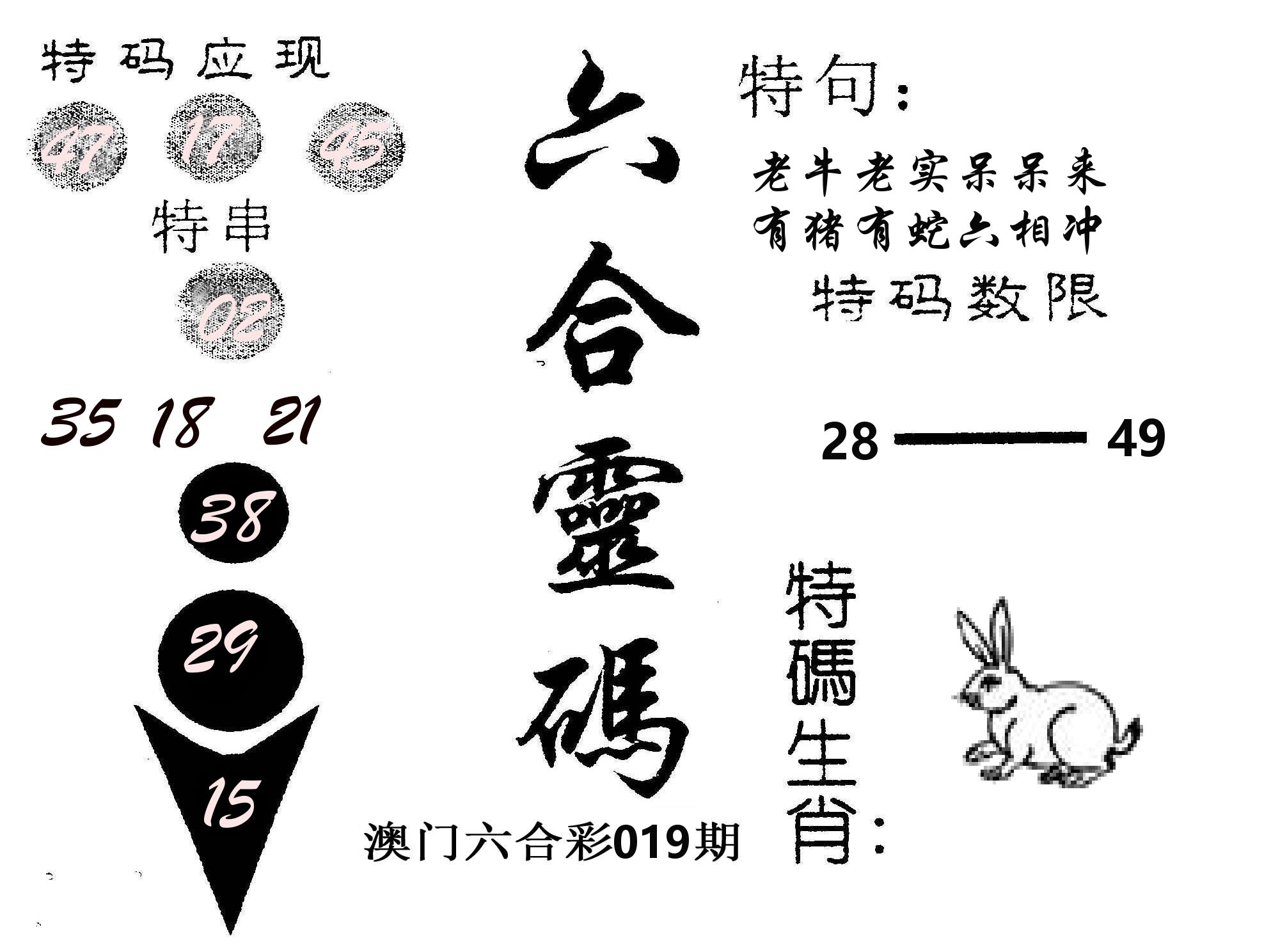 六合灵码 第19期