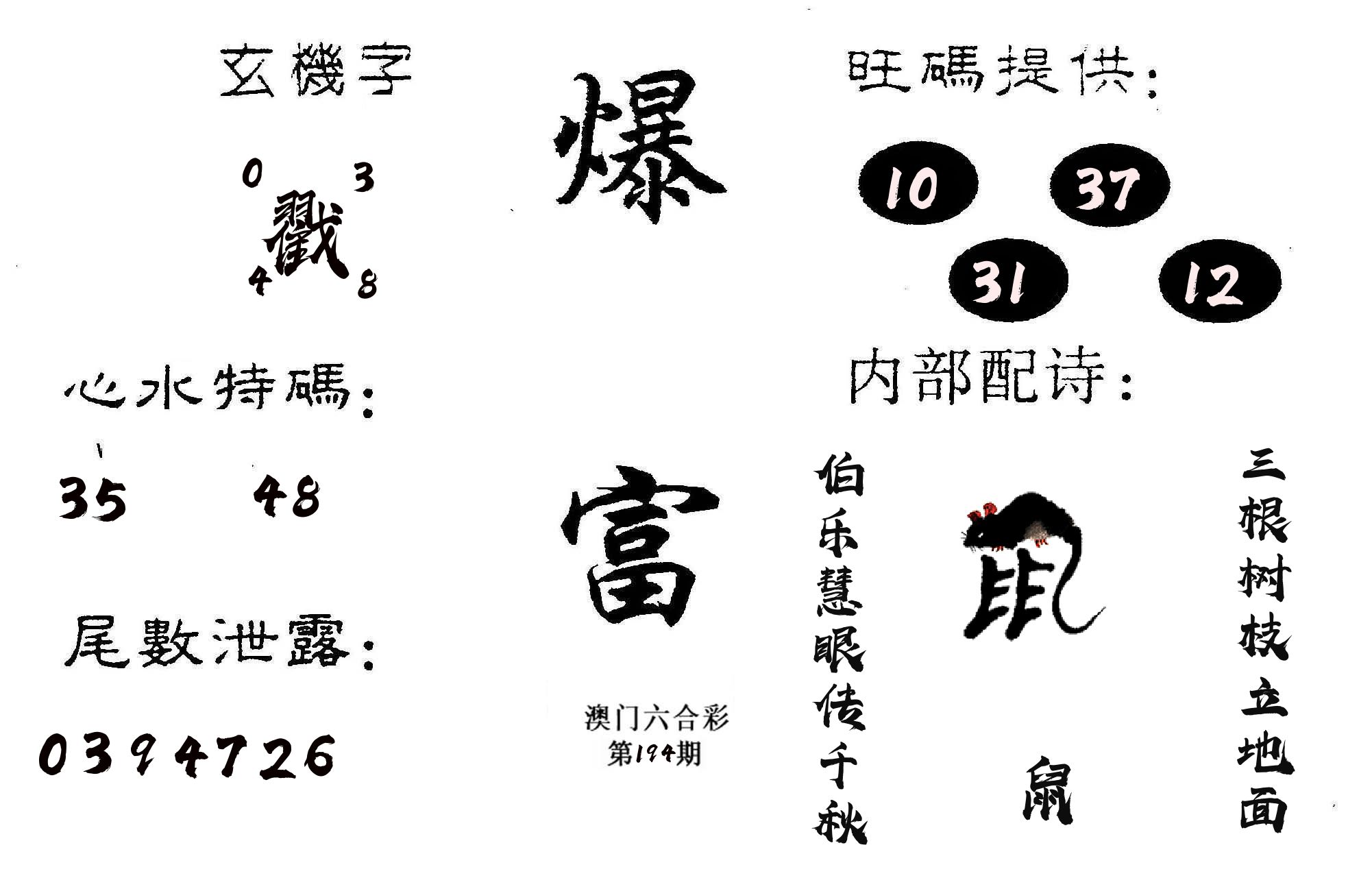 爆富 第194期