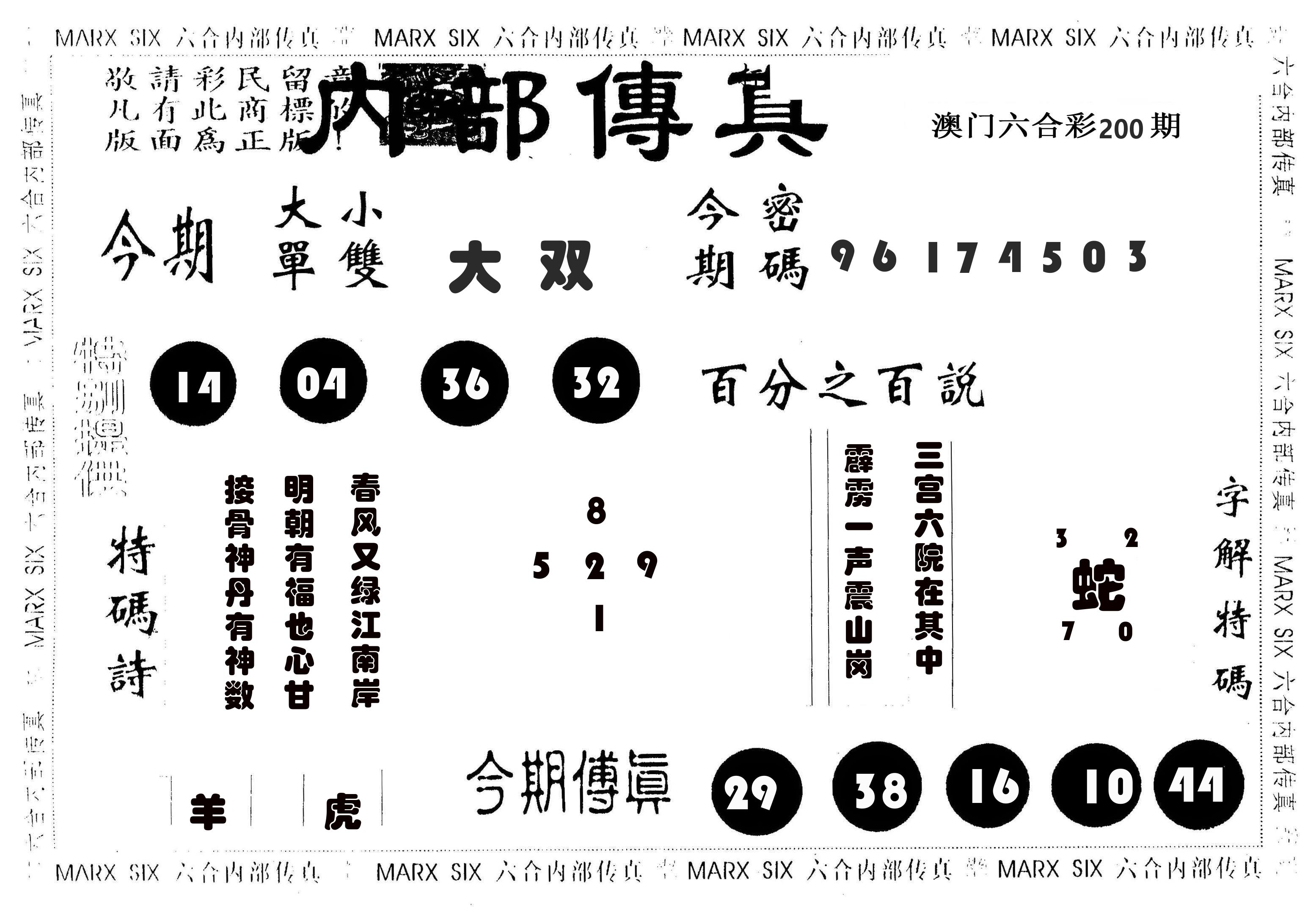 内部传真 第200期