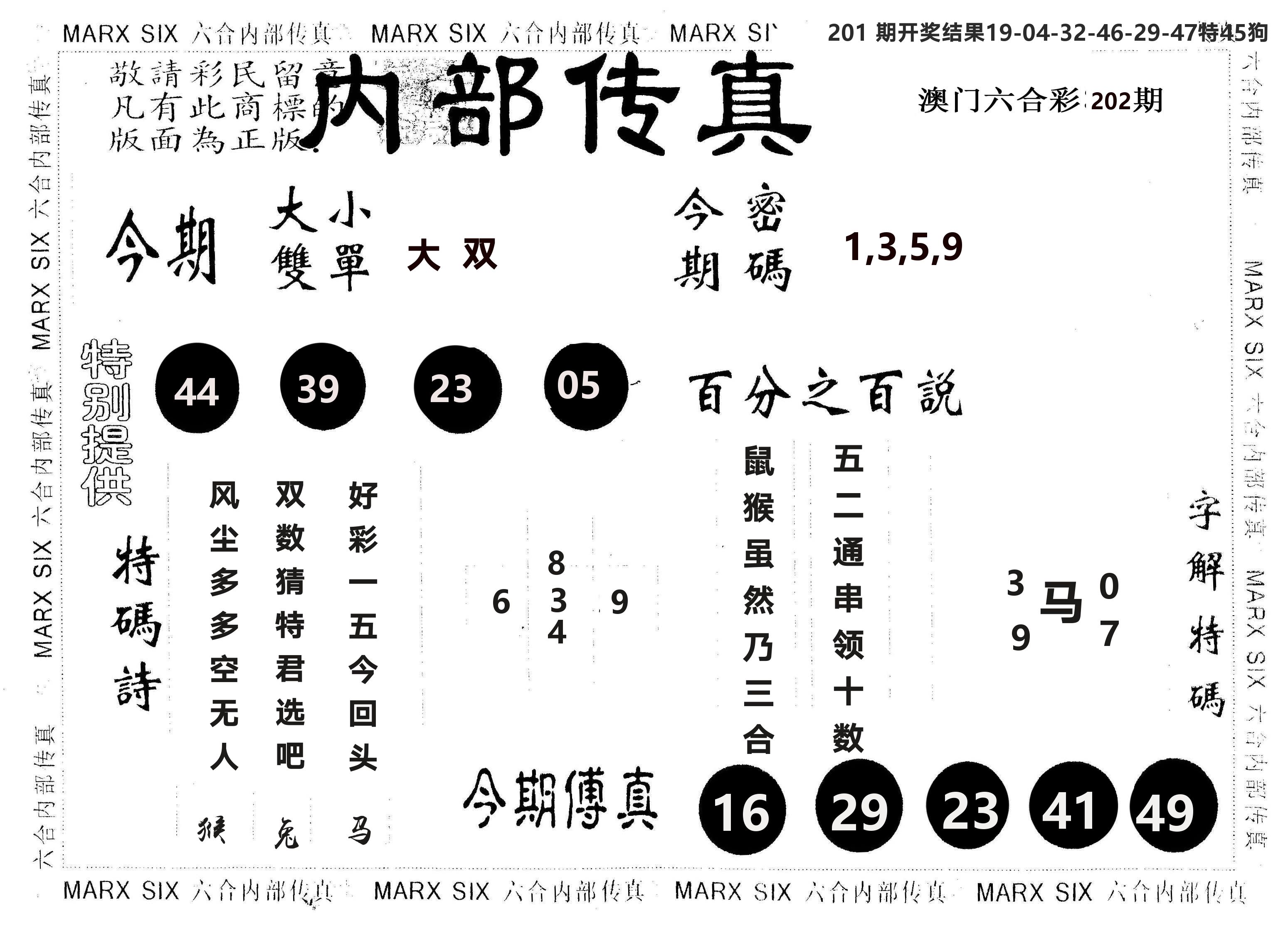另版内部传真 第202期