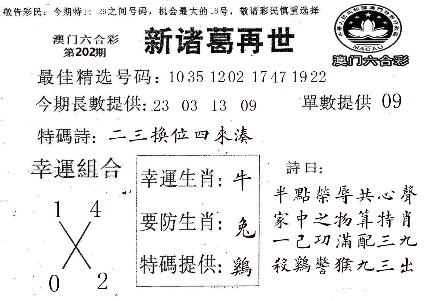 新诸葛 第202期
