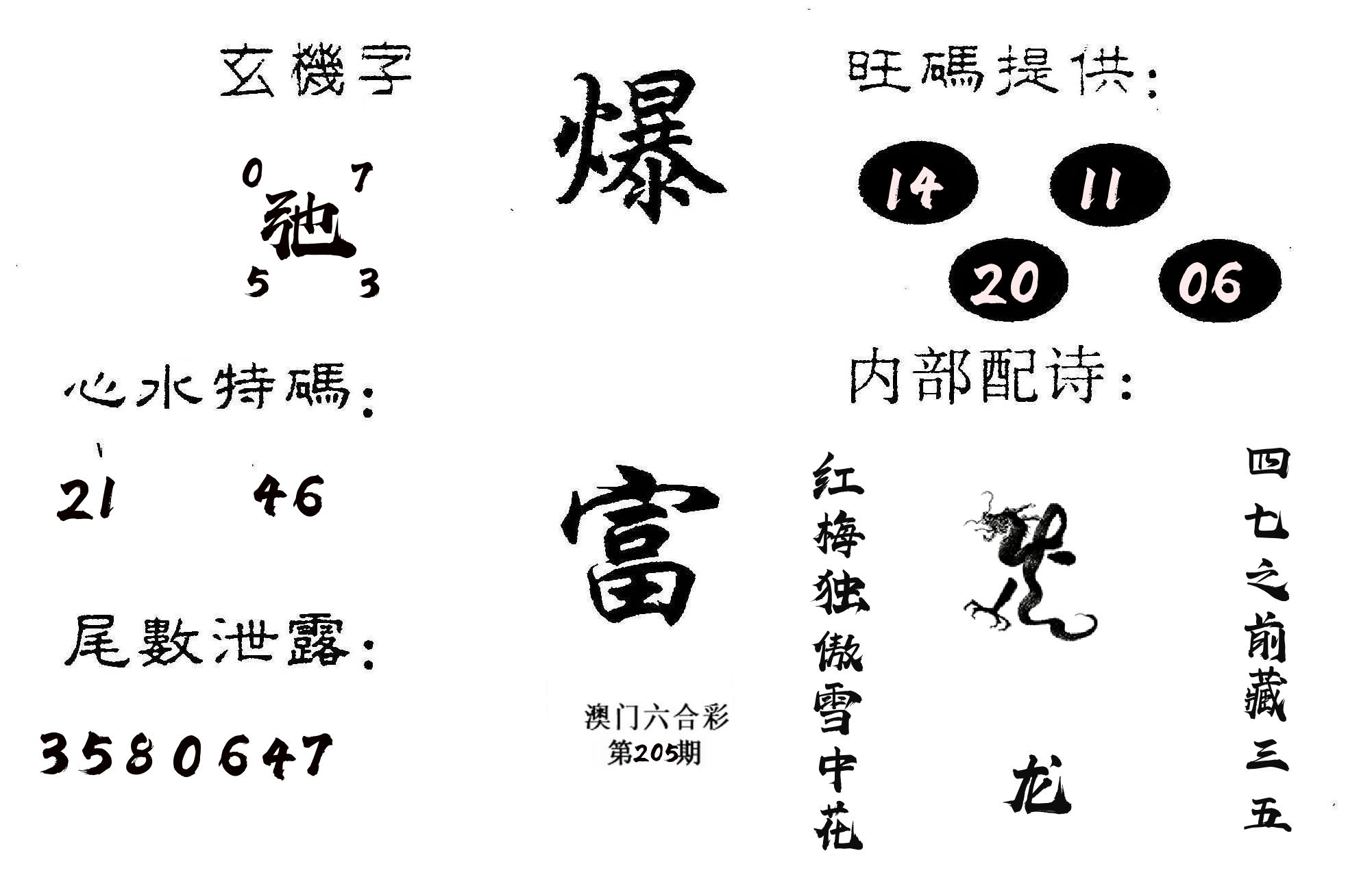 爆富 第205期
