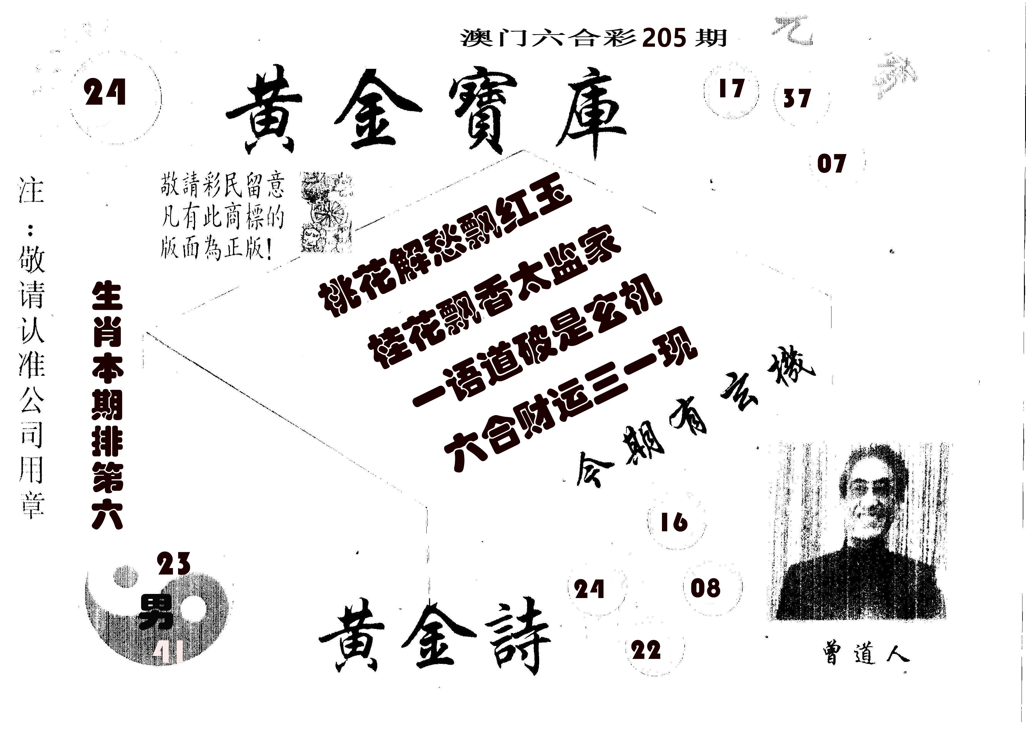 黄金宝库 第205期