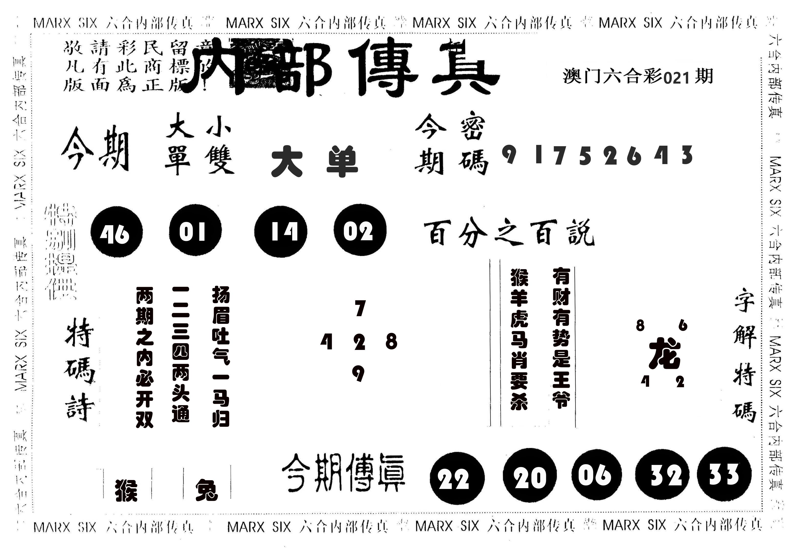 内部传真 第21期