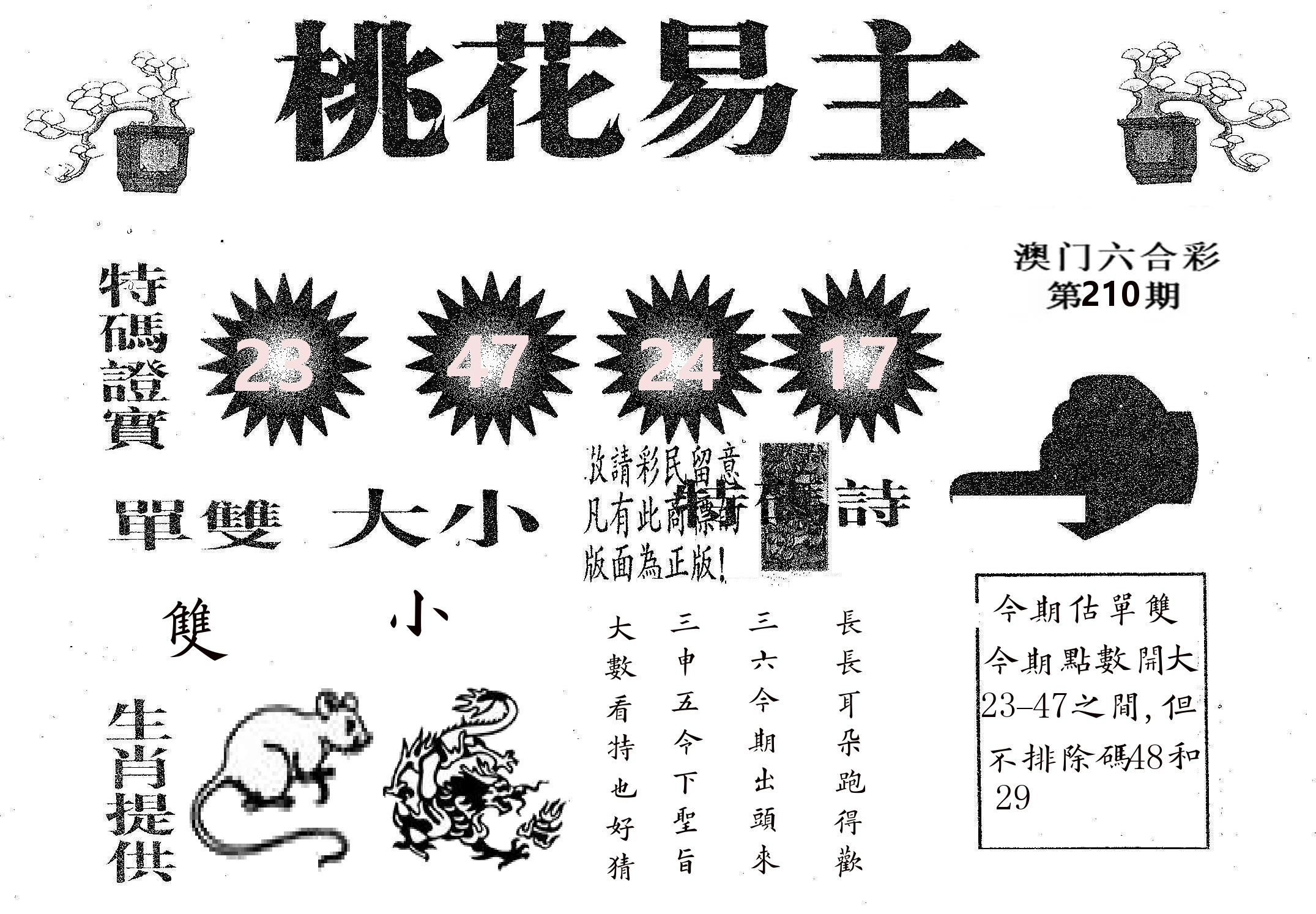 桃花易主 第210期