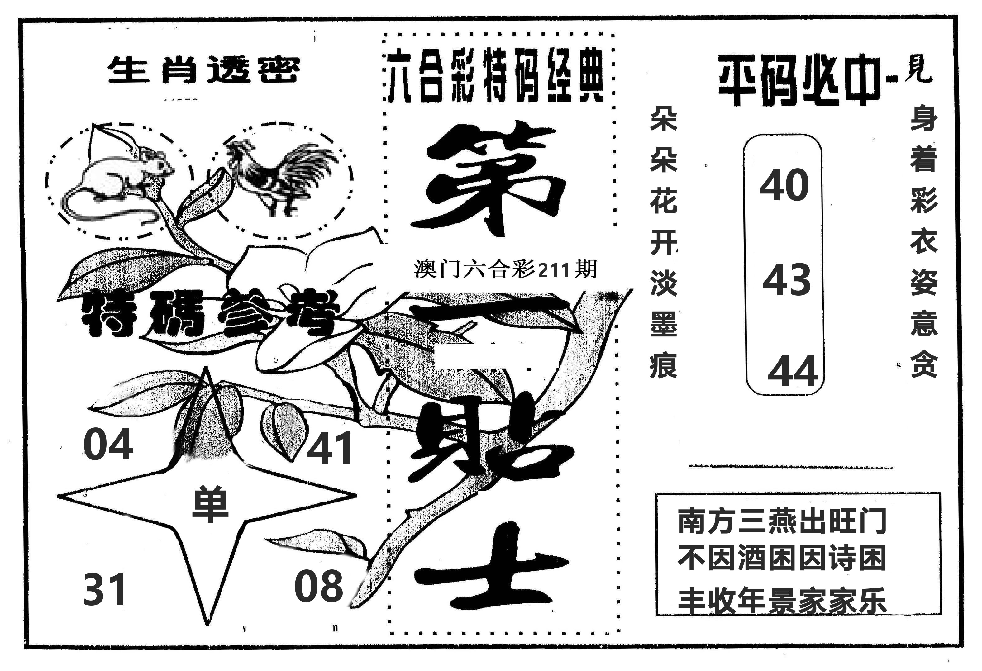 第一贴士 第211期