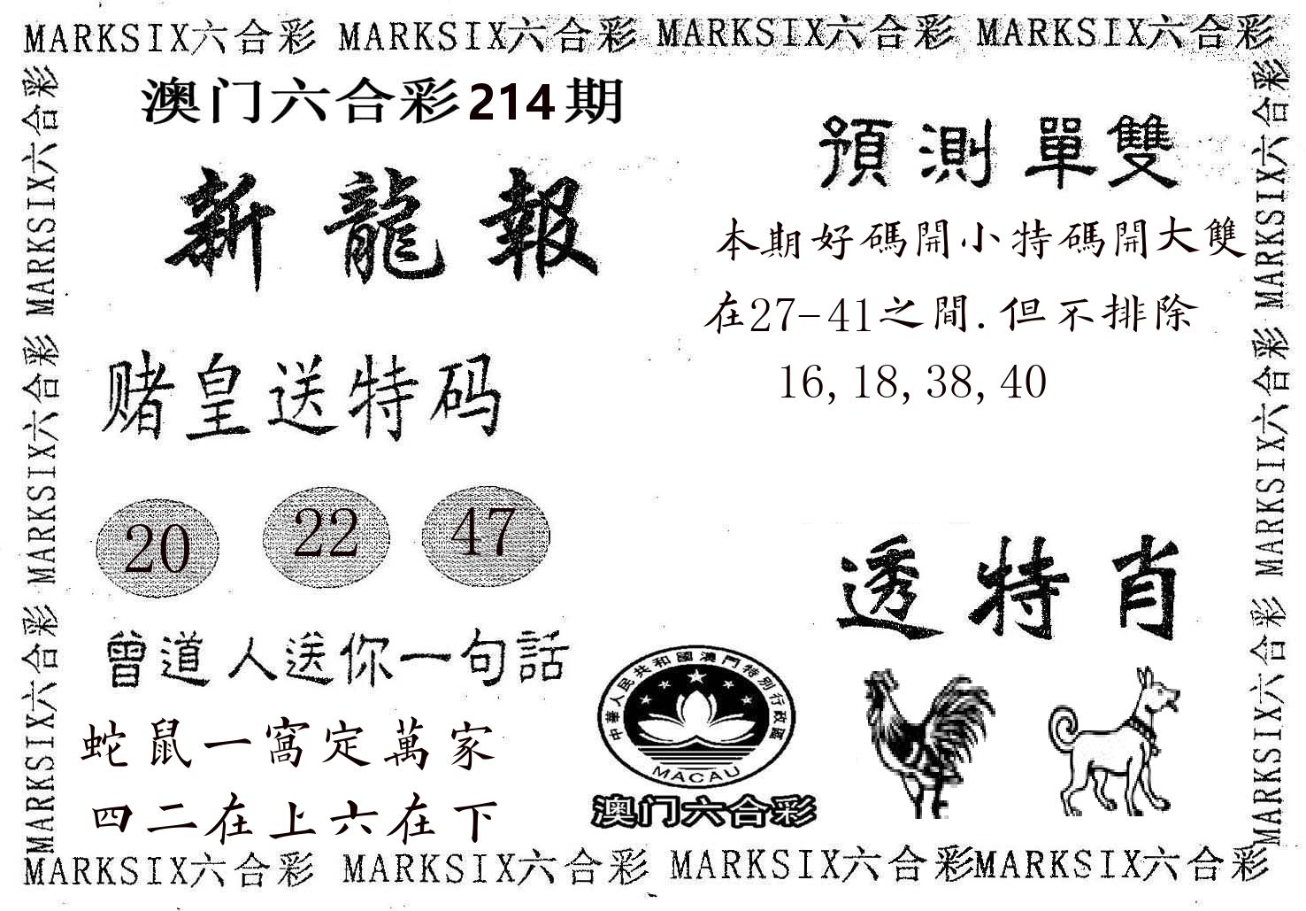 新龙报 第214期