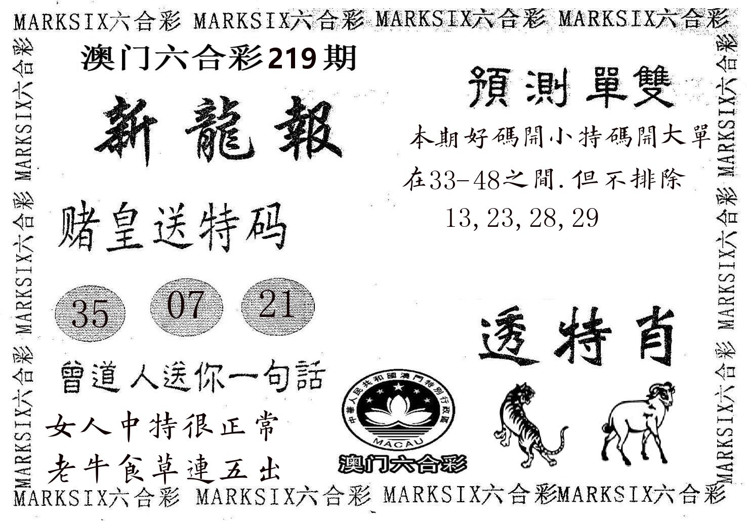 新龙报 第219期