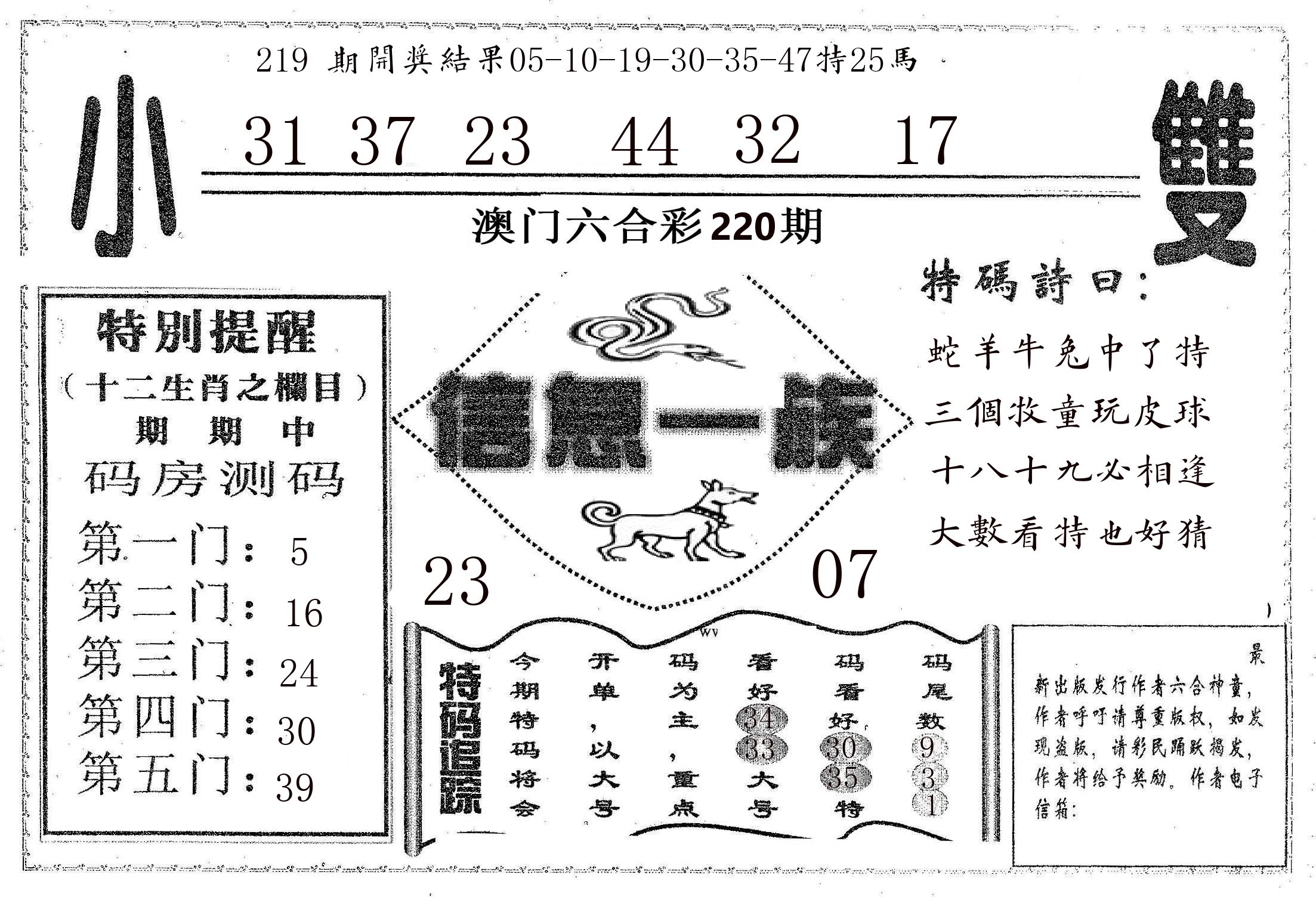 信息一族 第220期