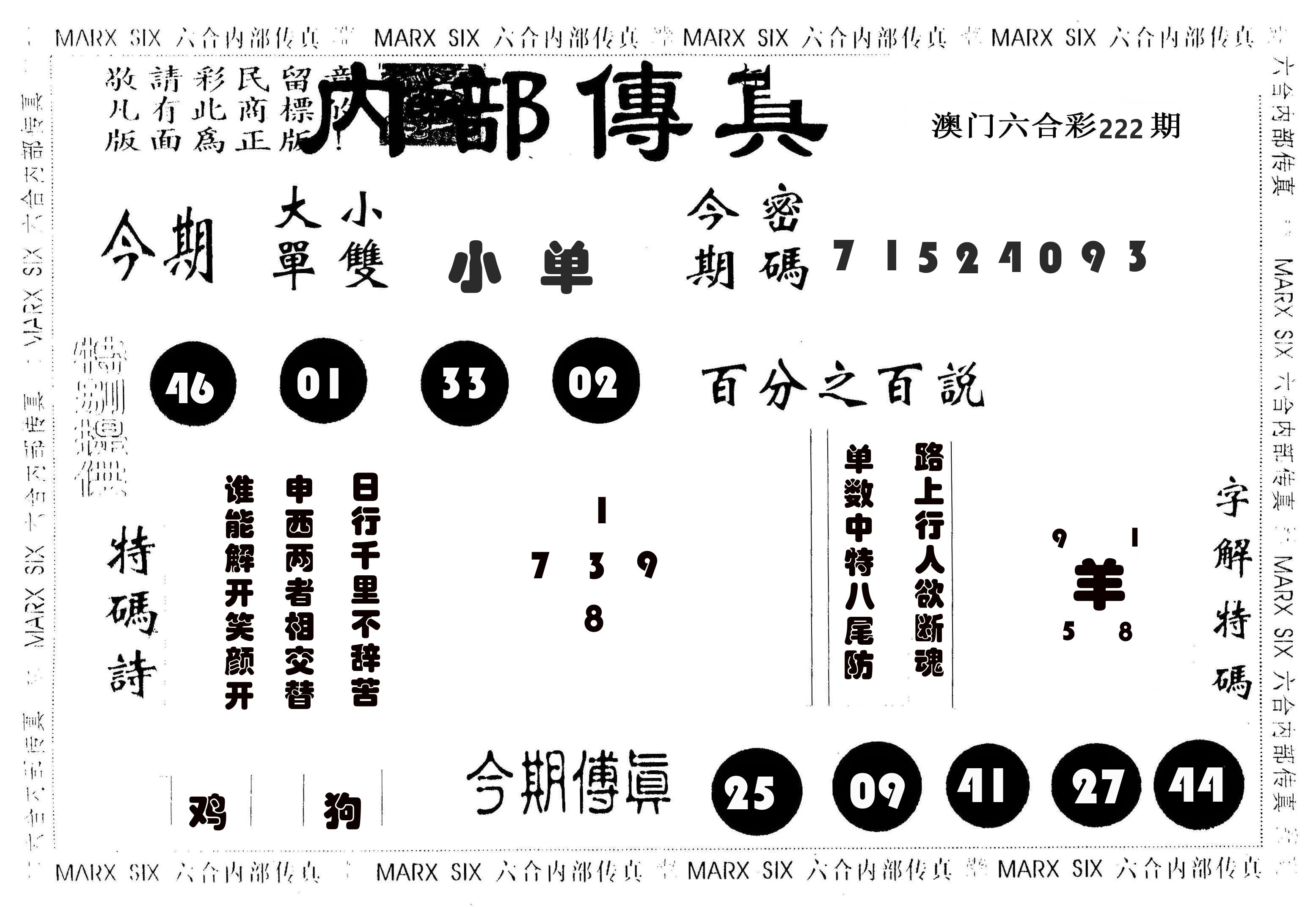 内部传真 第222期