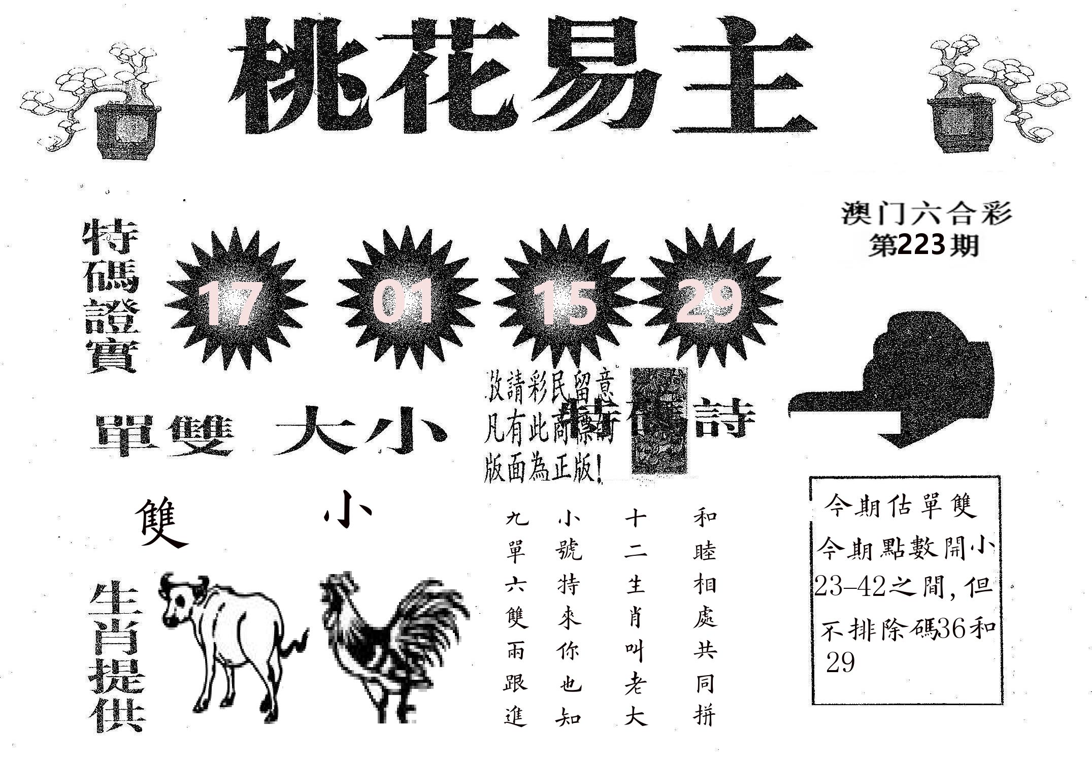 桃花易主 第223期