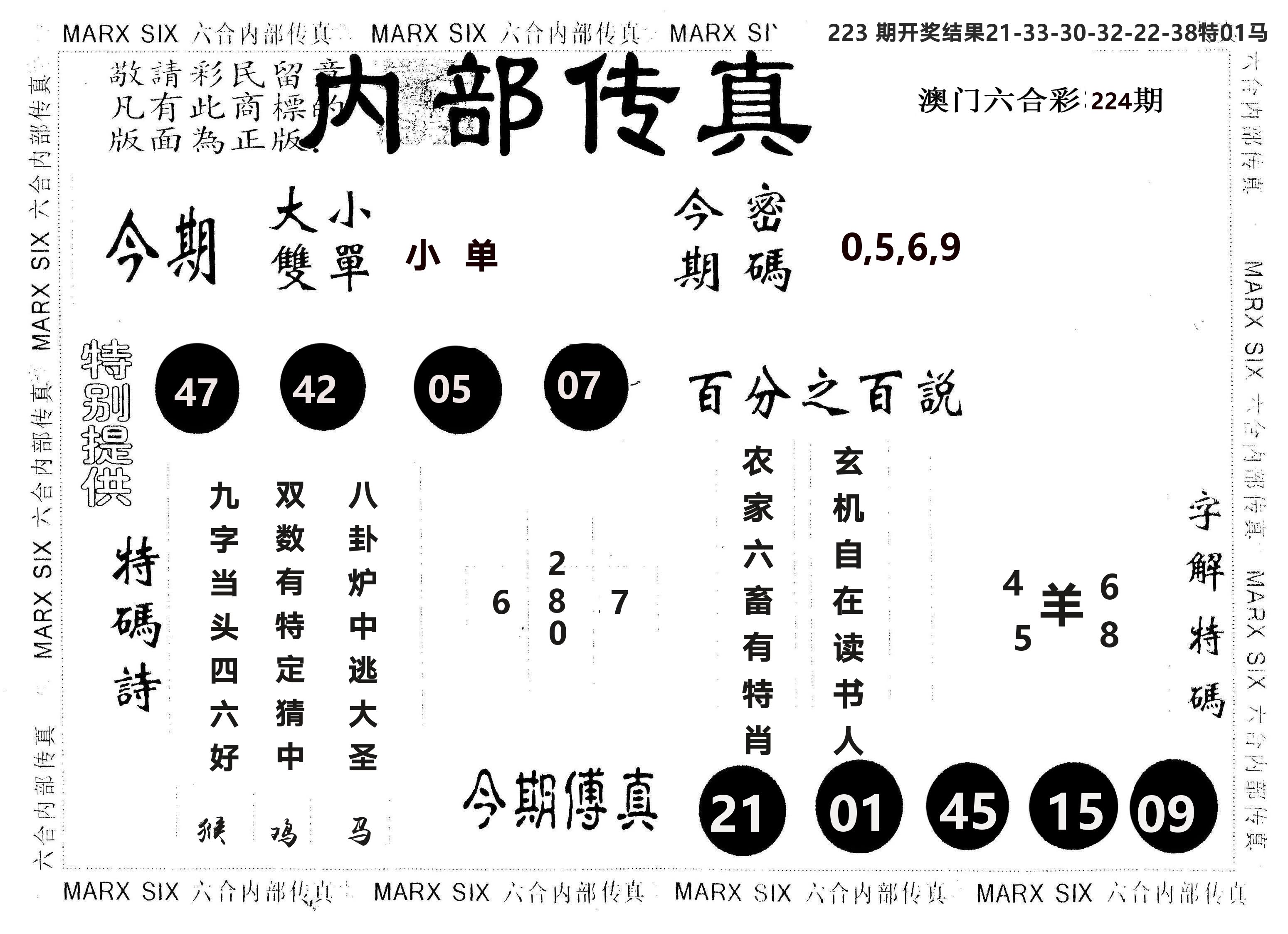 另版内部传真 第224期
