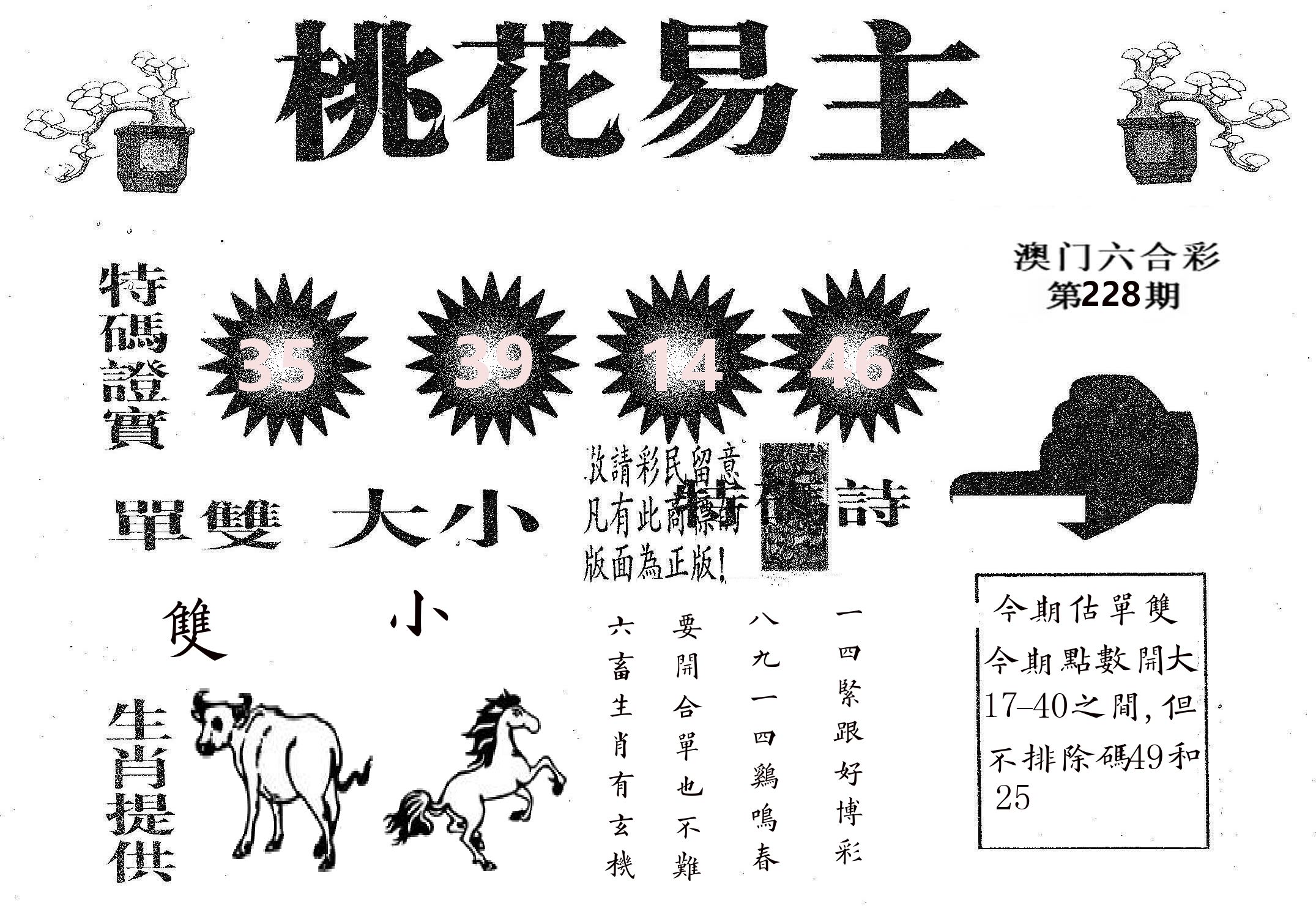 桃花易主 第228期