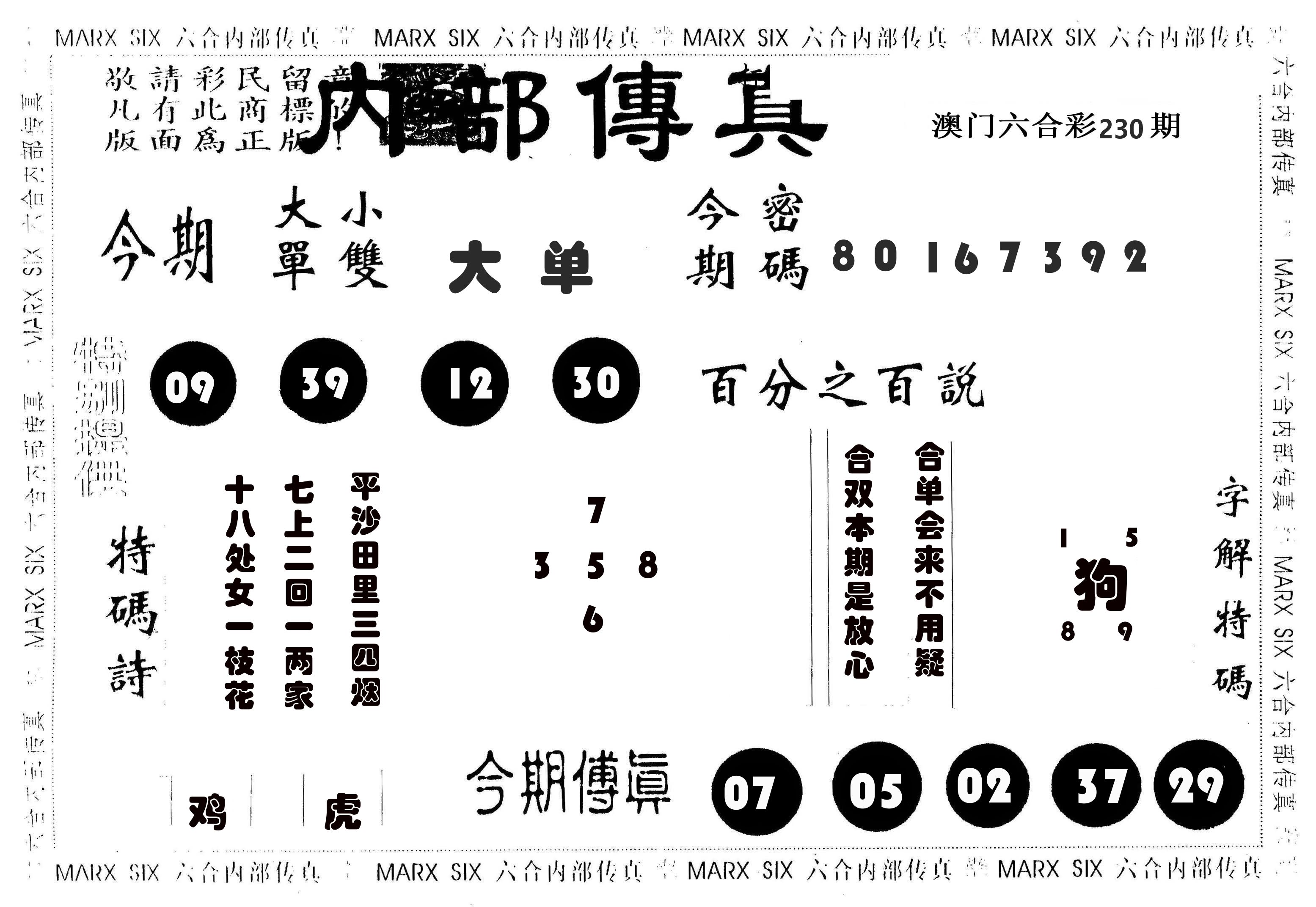 内部传真 第230期