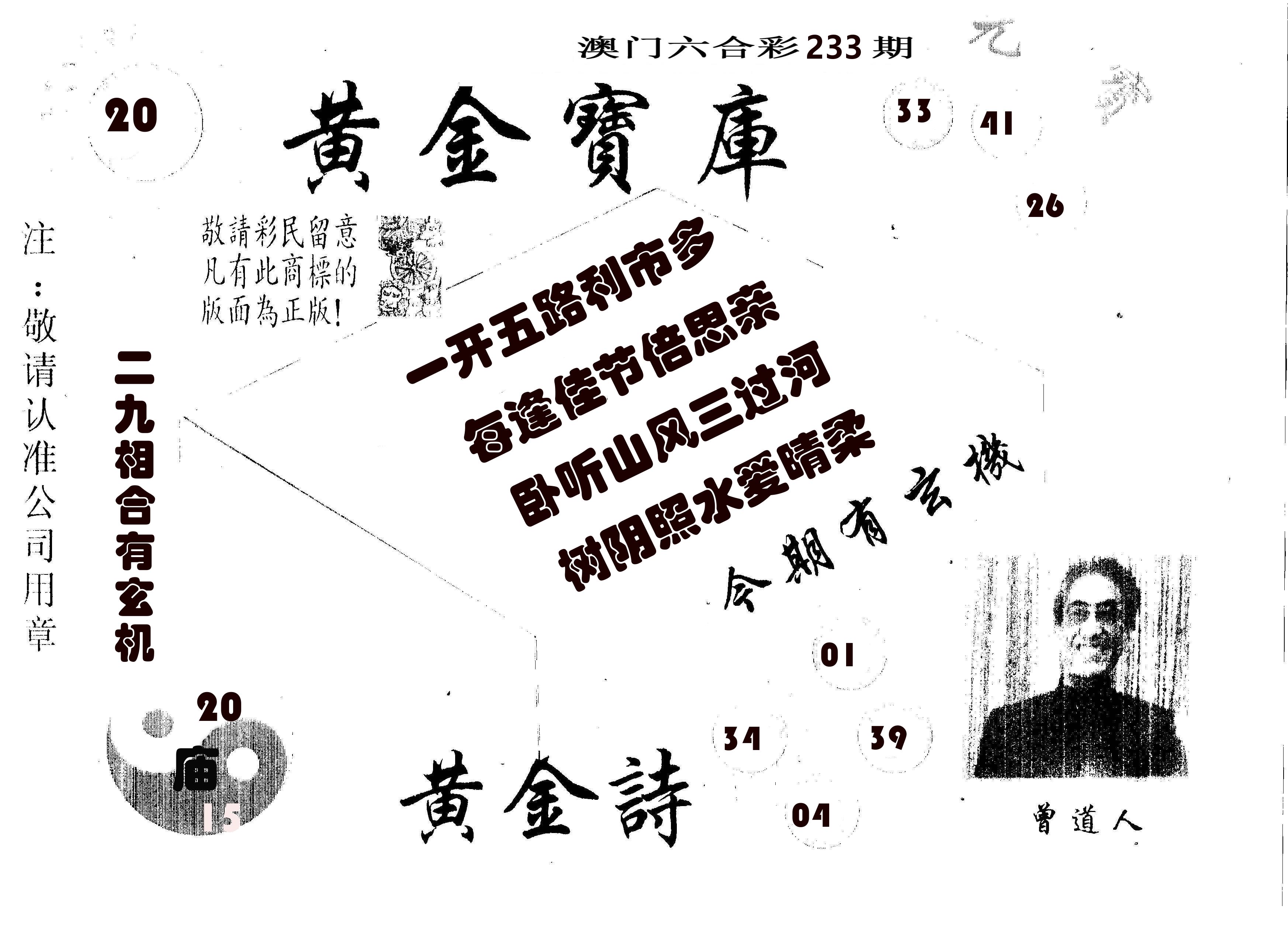 黄金宝库 第233期