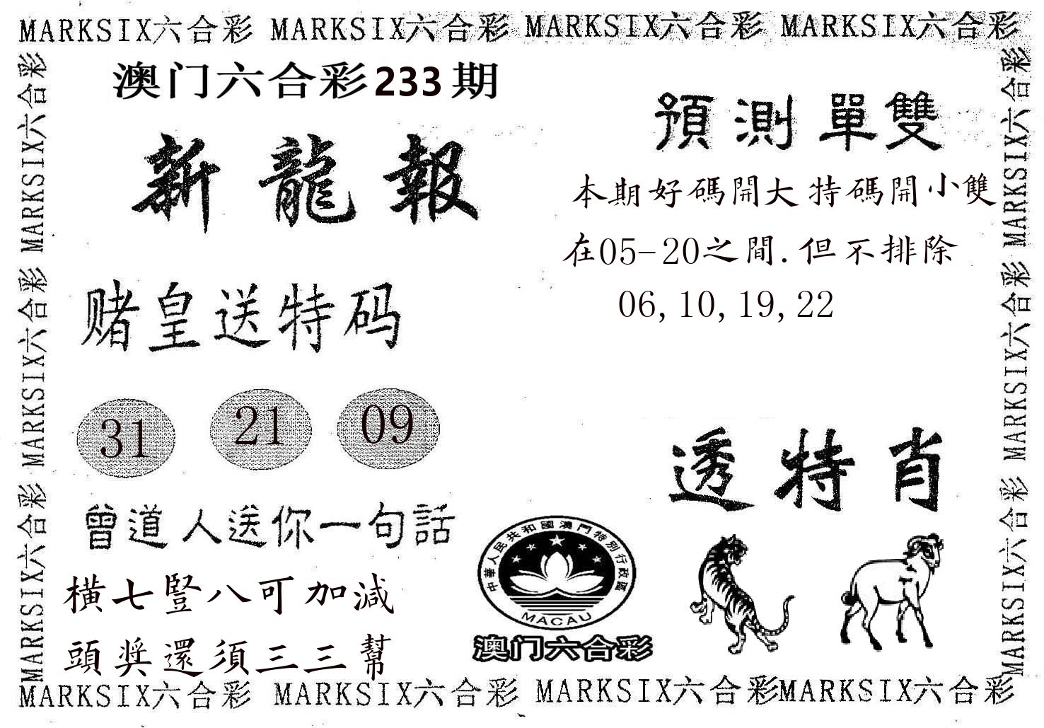 新龙报 第233期