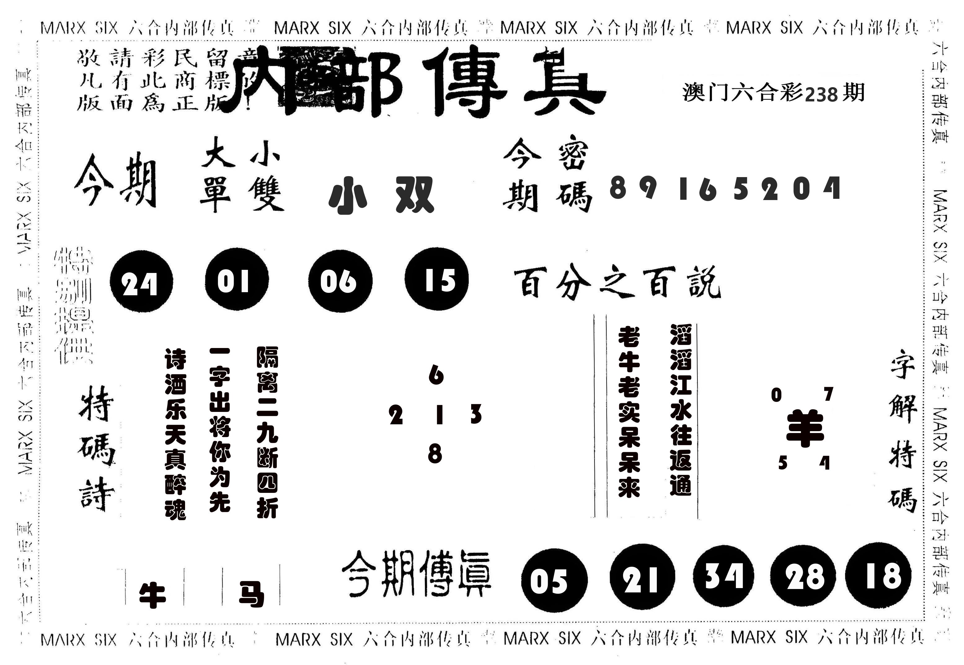 内部传真 第238期