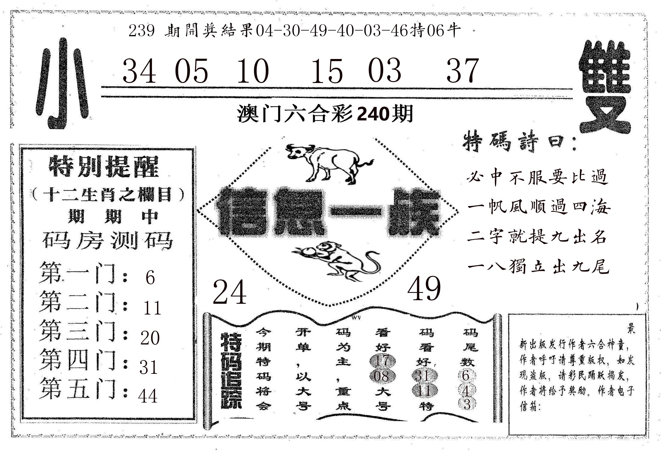 信息一族 第240期