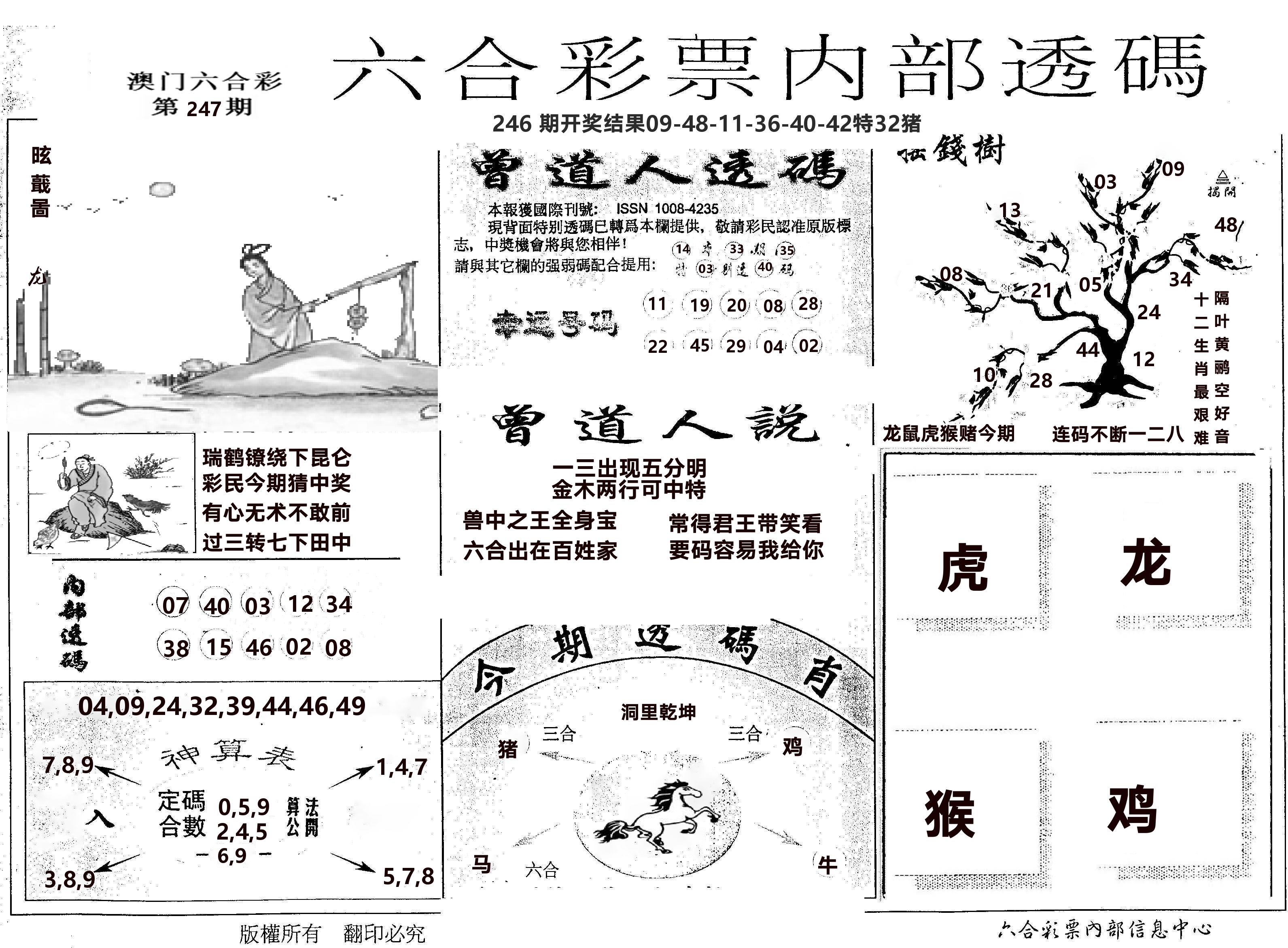 内部透码(信封) 第247期