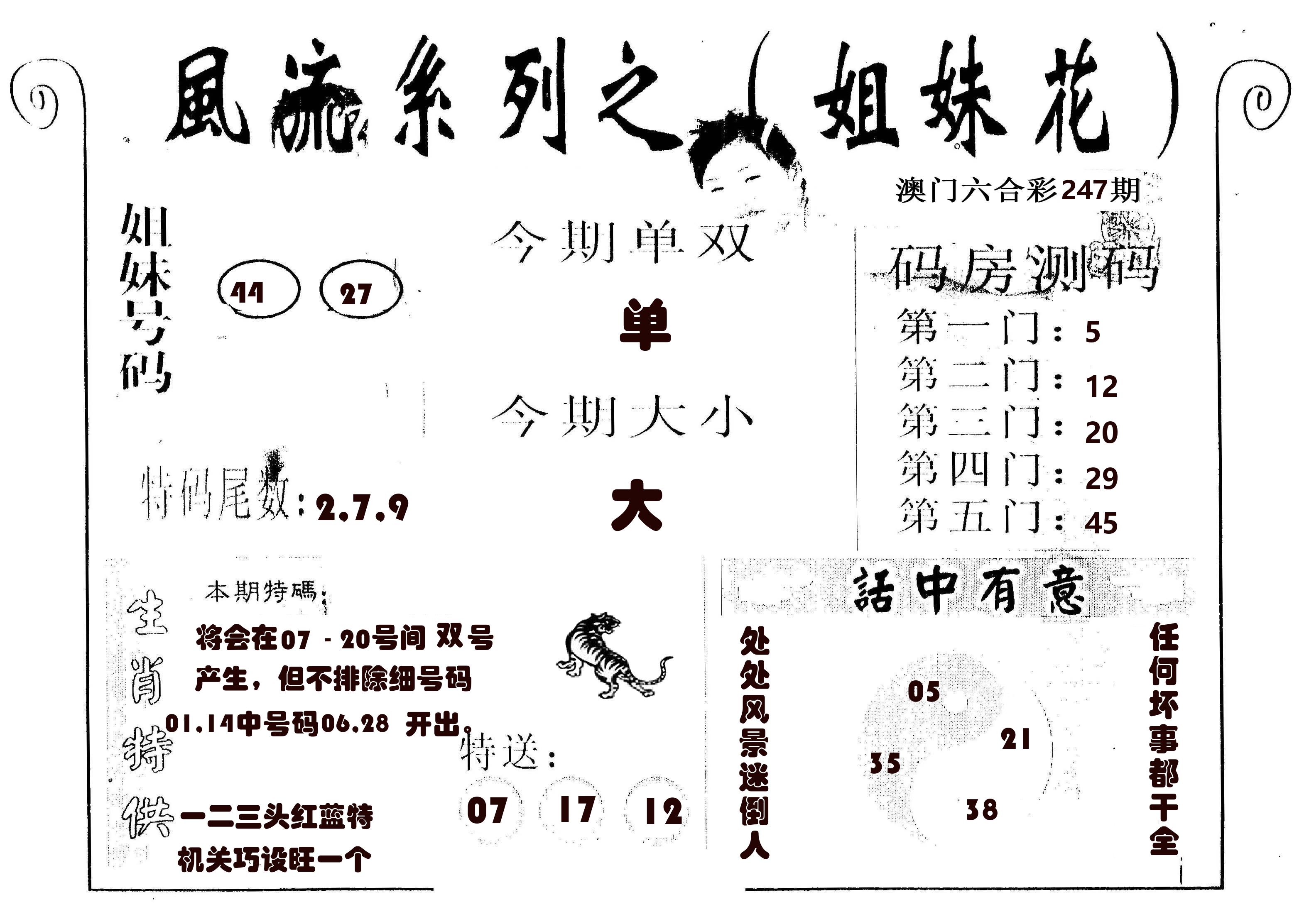 风流系列-1 第247期
