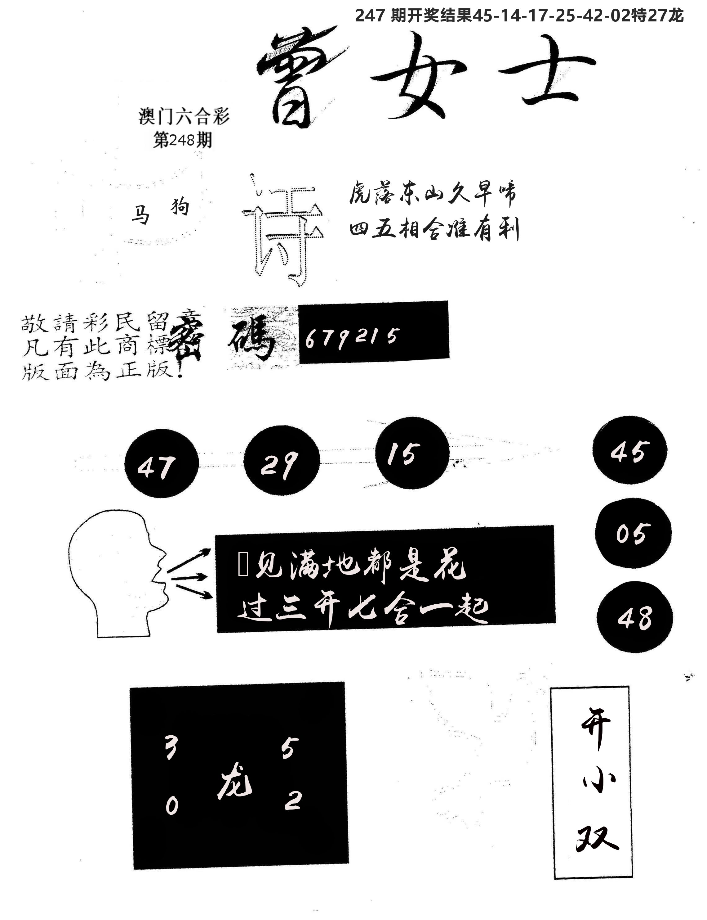 另版曾女士百灵鸟 第248期