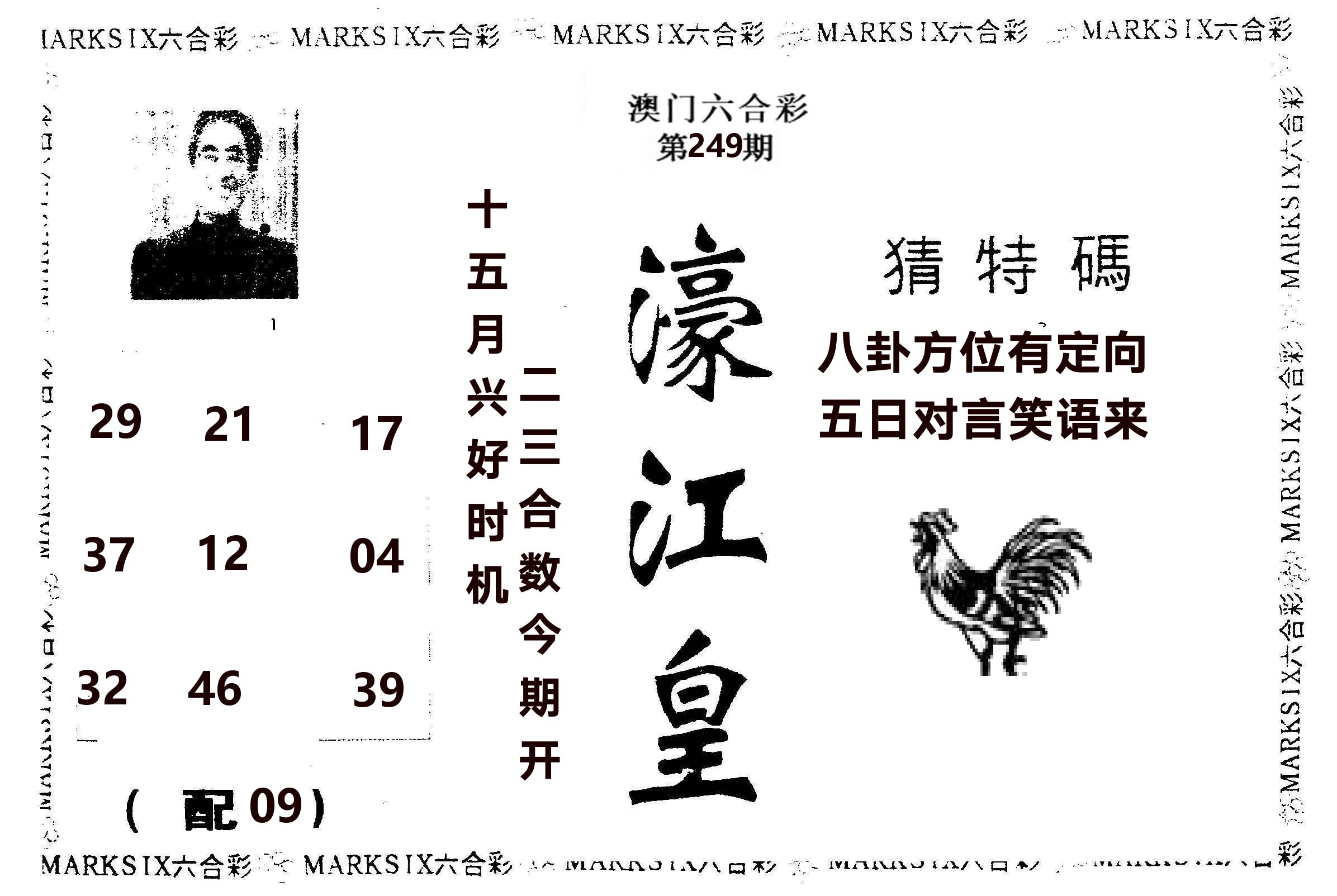 濠江皇 第249期