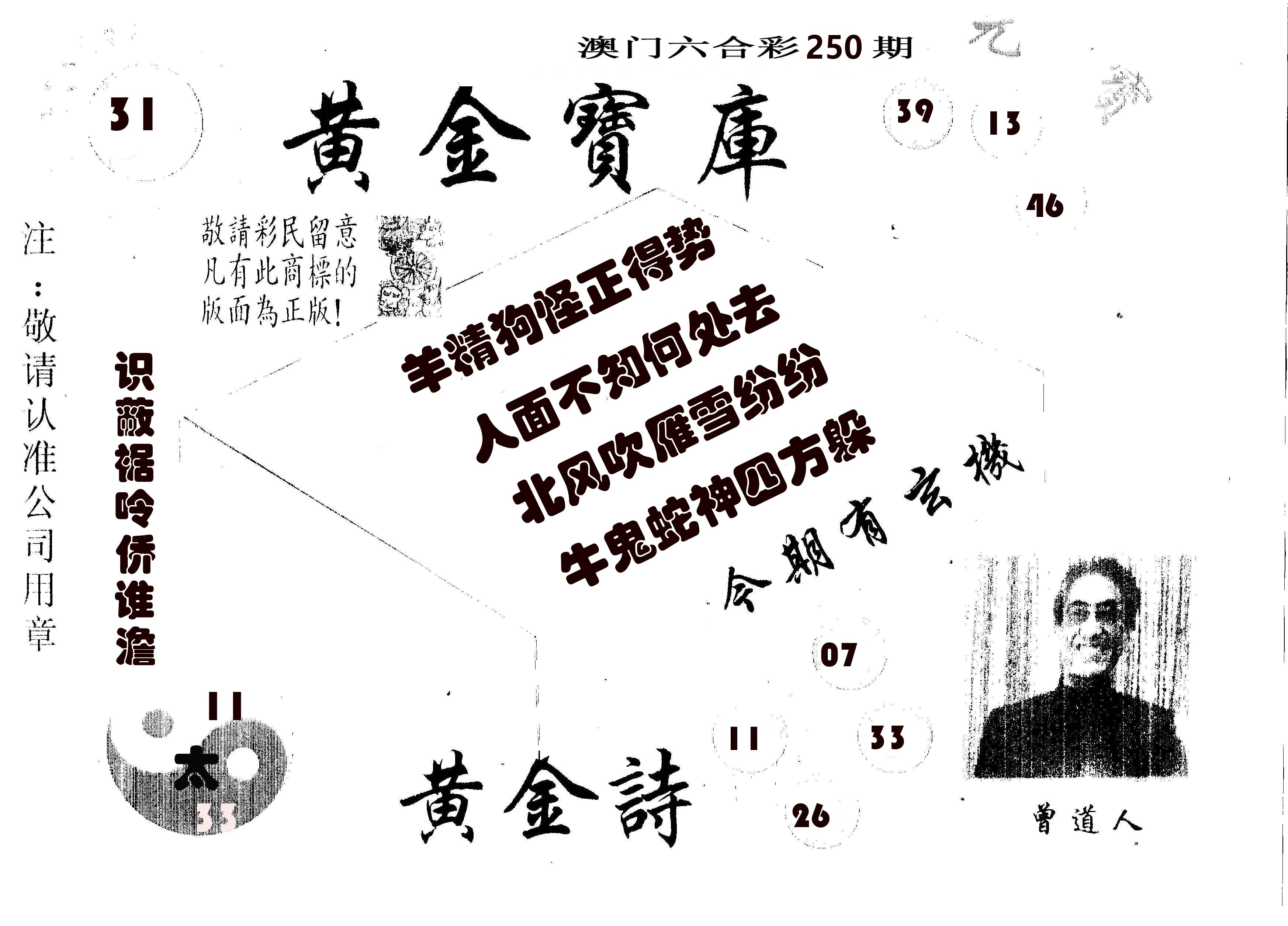 黄金宝库 第250期