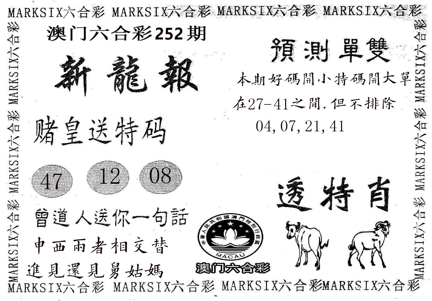 新龙报 第252期