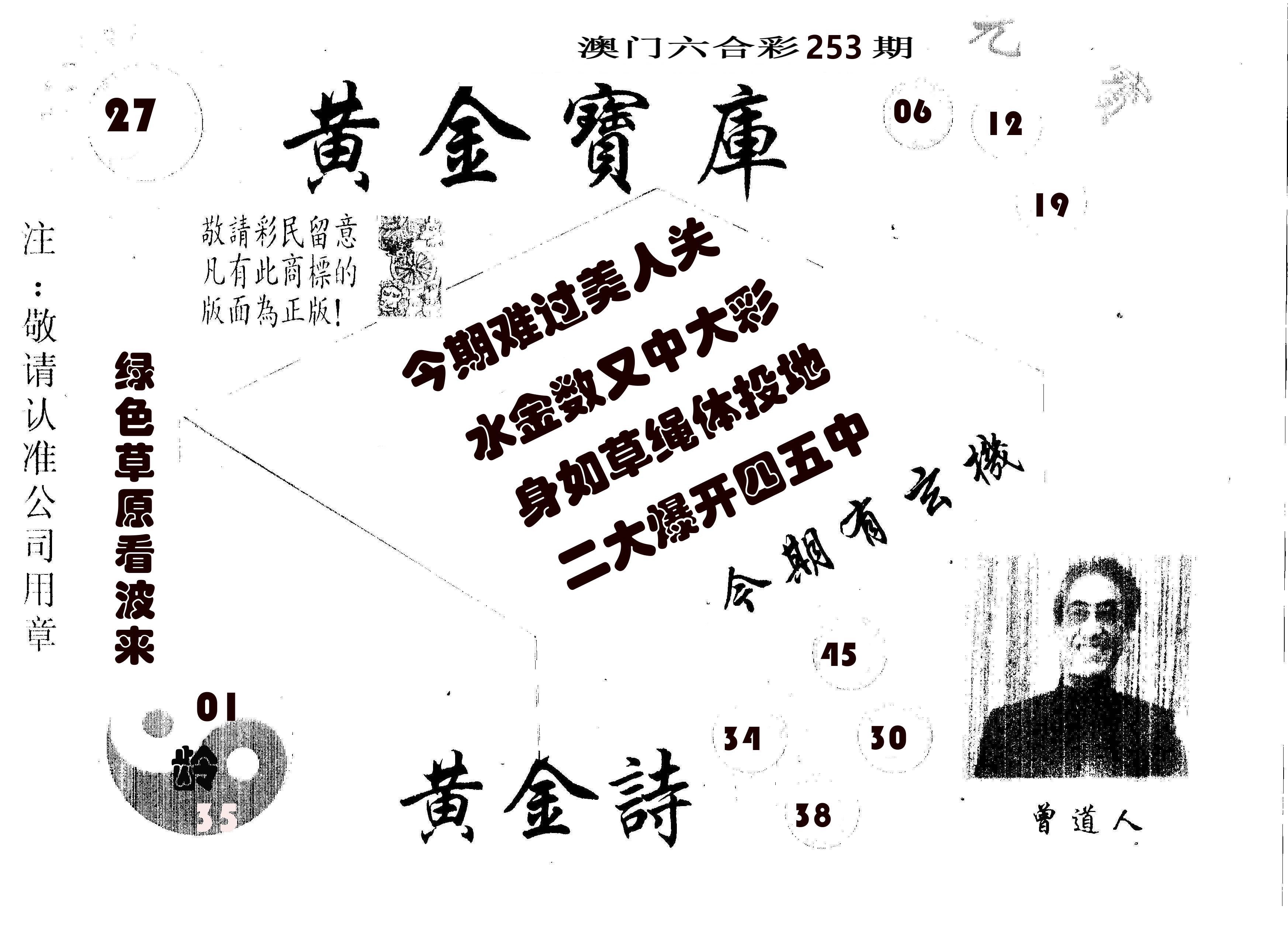 黄金宝库 第253期