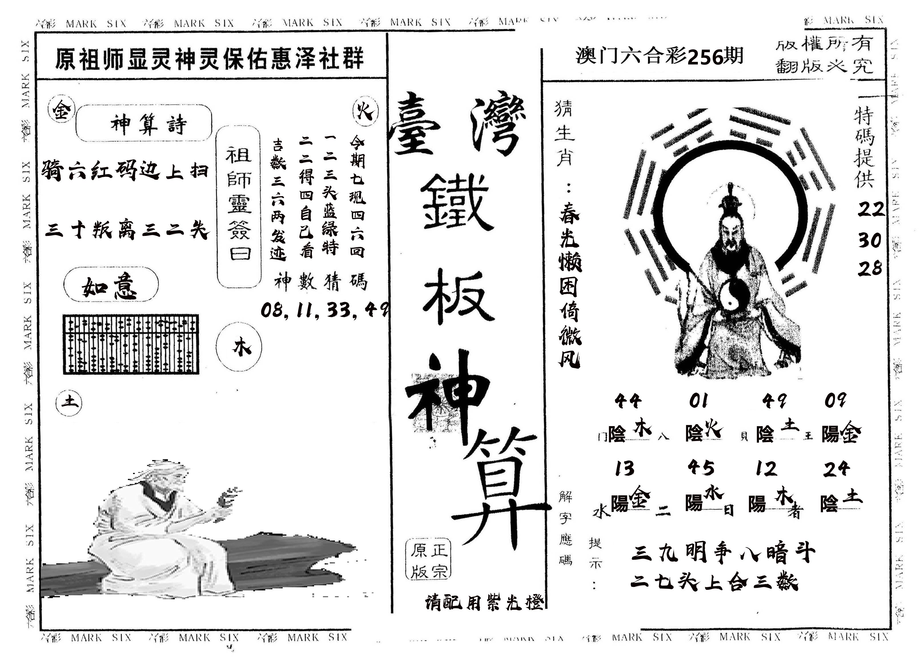 另版台湾铁板 第256期