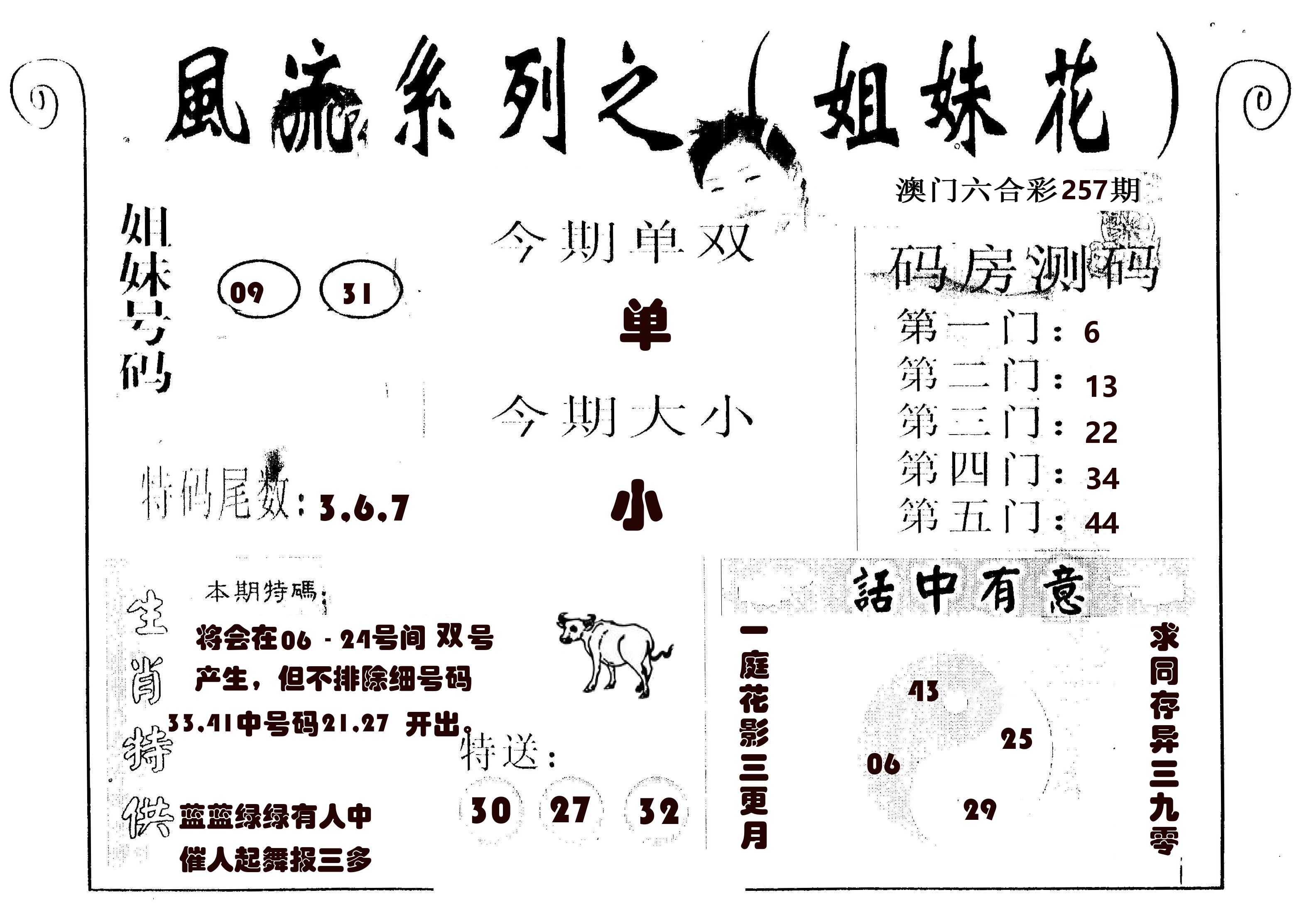 风流系列-1 第257期