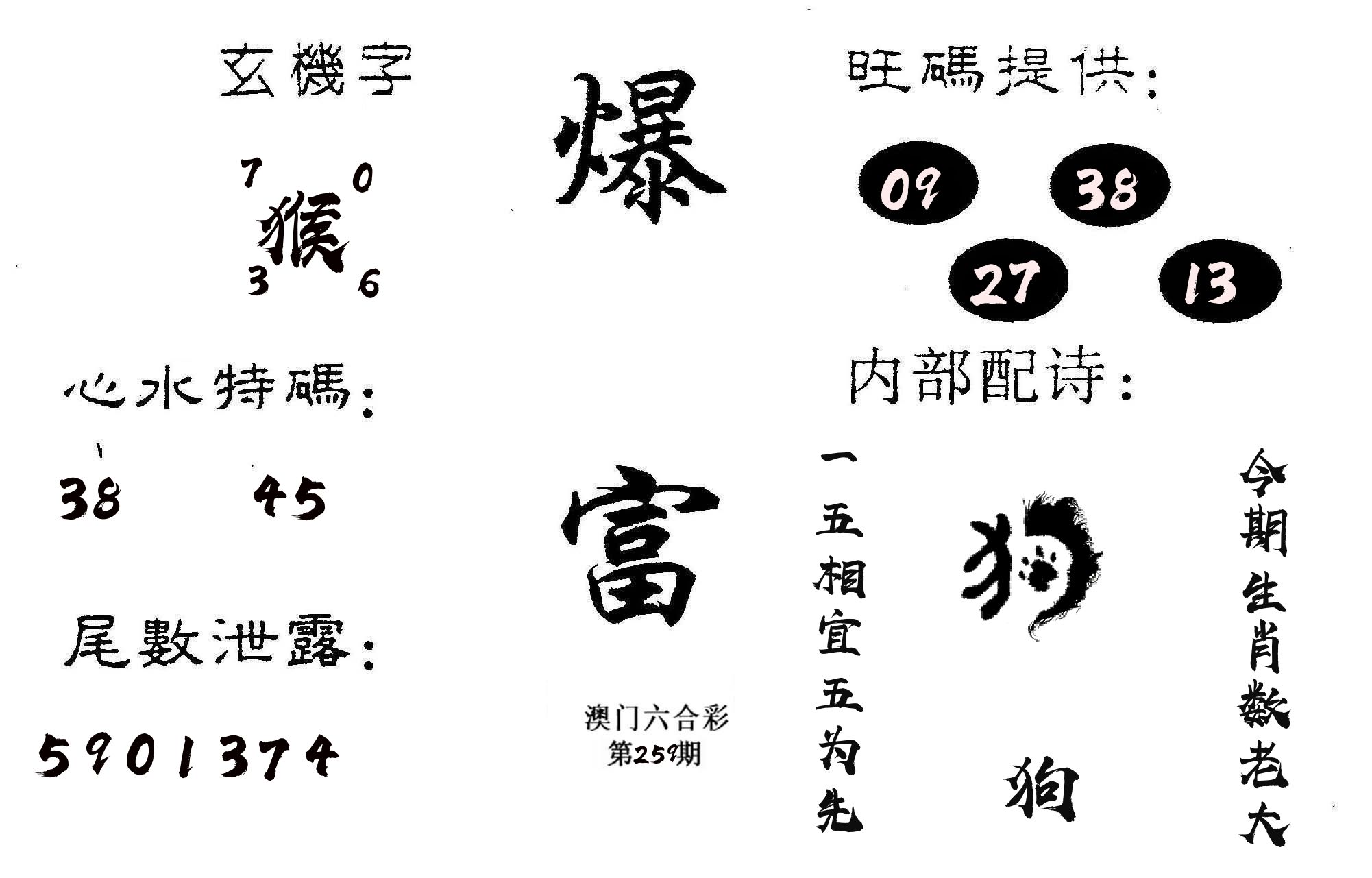 爆富 第259期