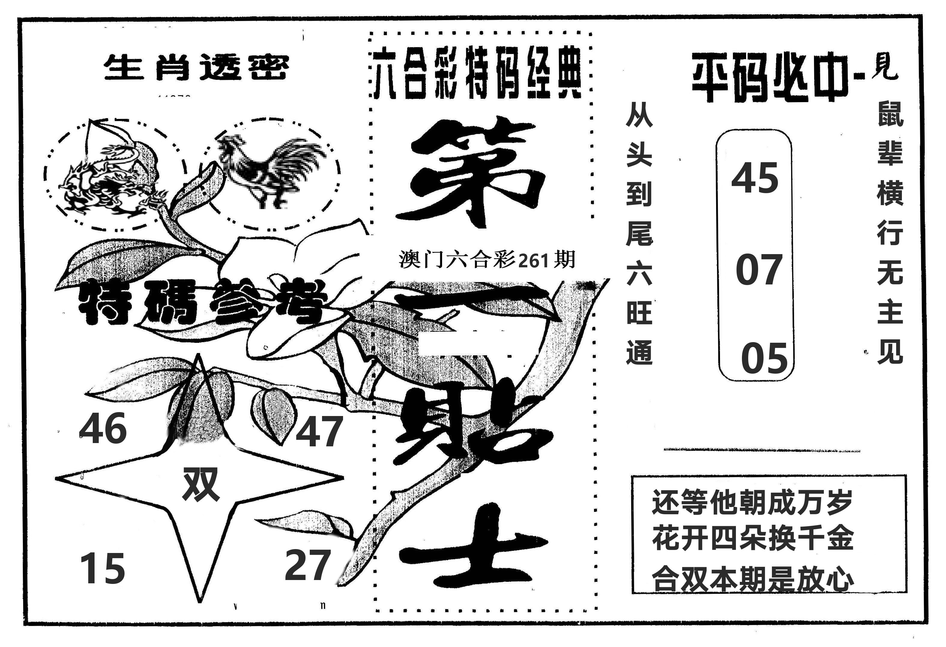 第一贴士 第261期