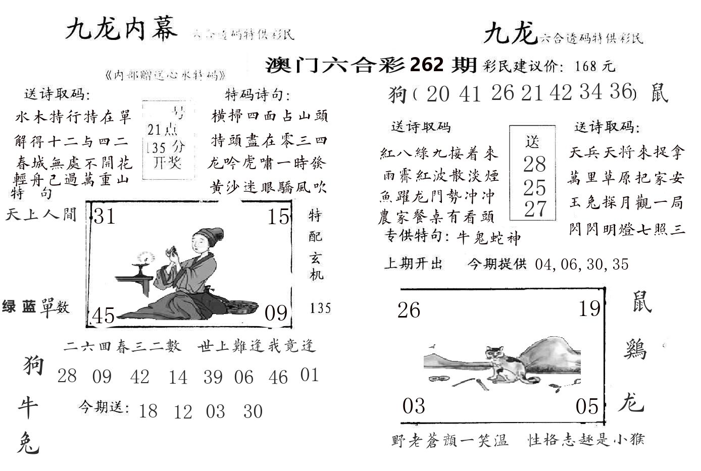 九龙内幕 第262期