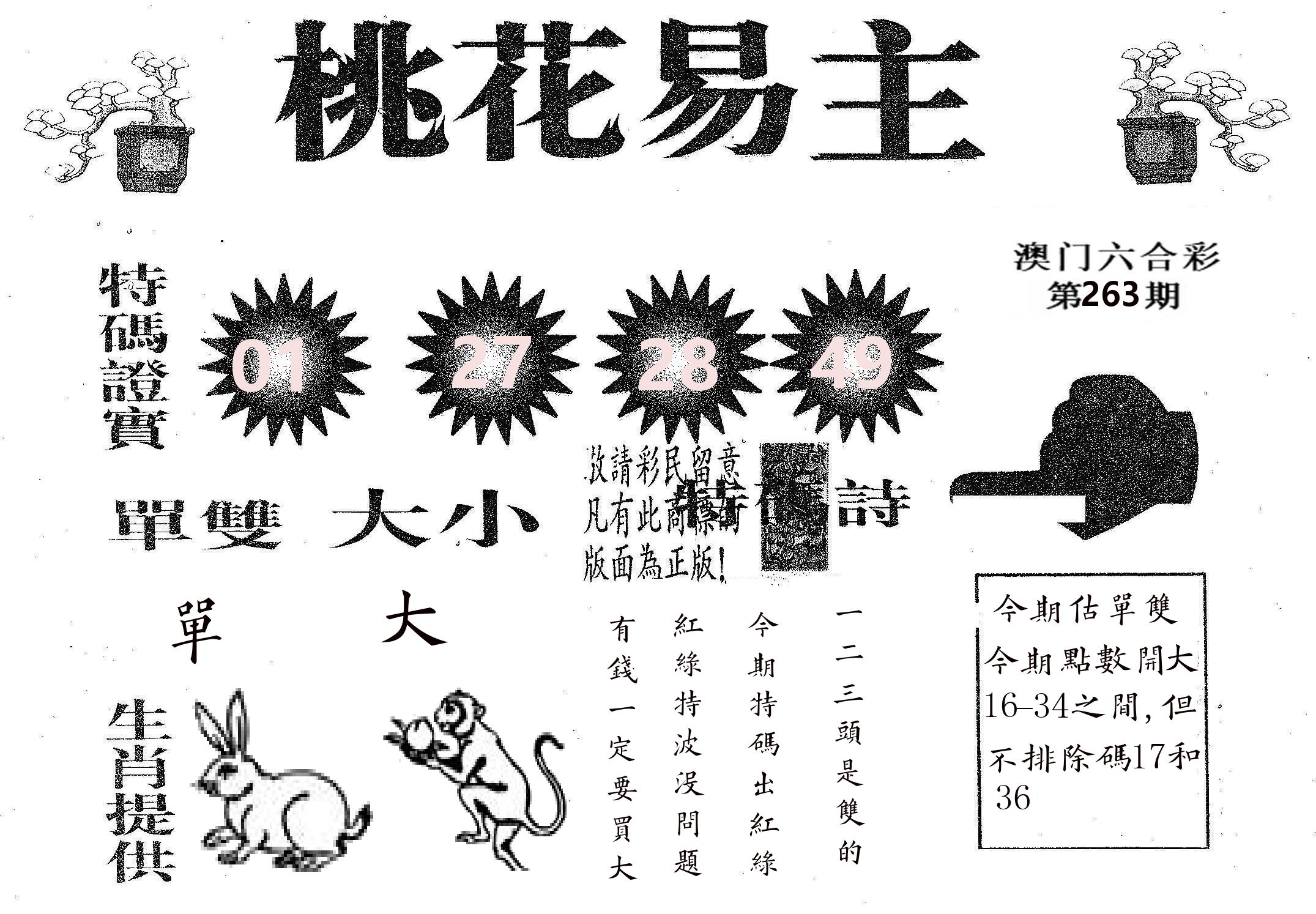 桃花易主 第263期