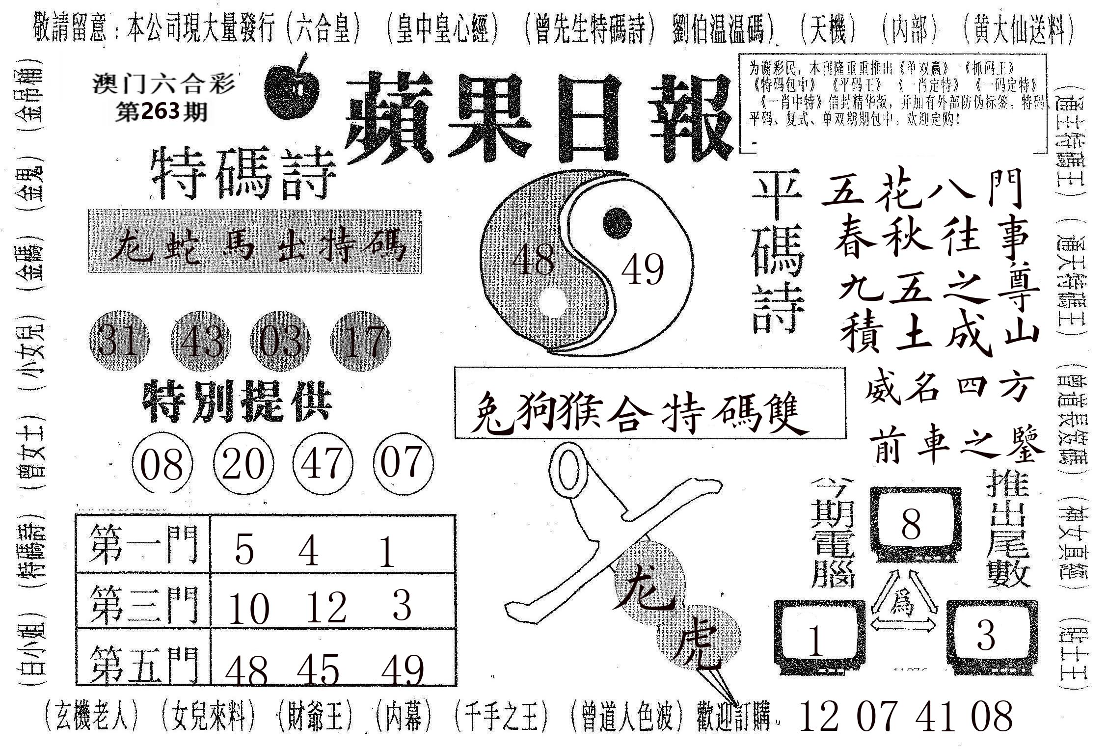 新苹果日报 第263期