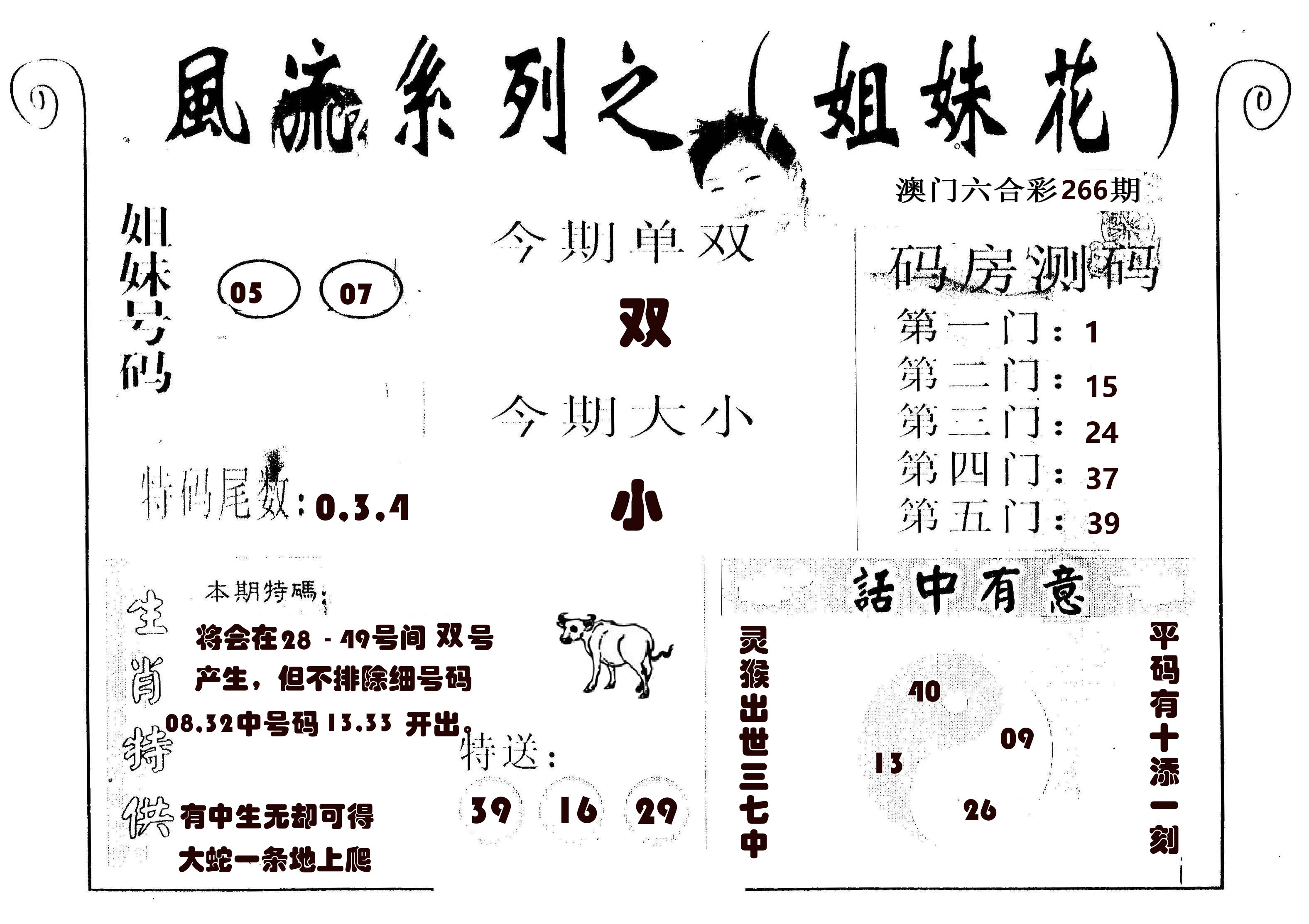 风流系列-1 第266期