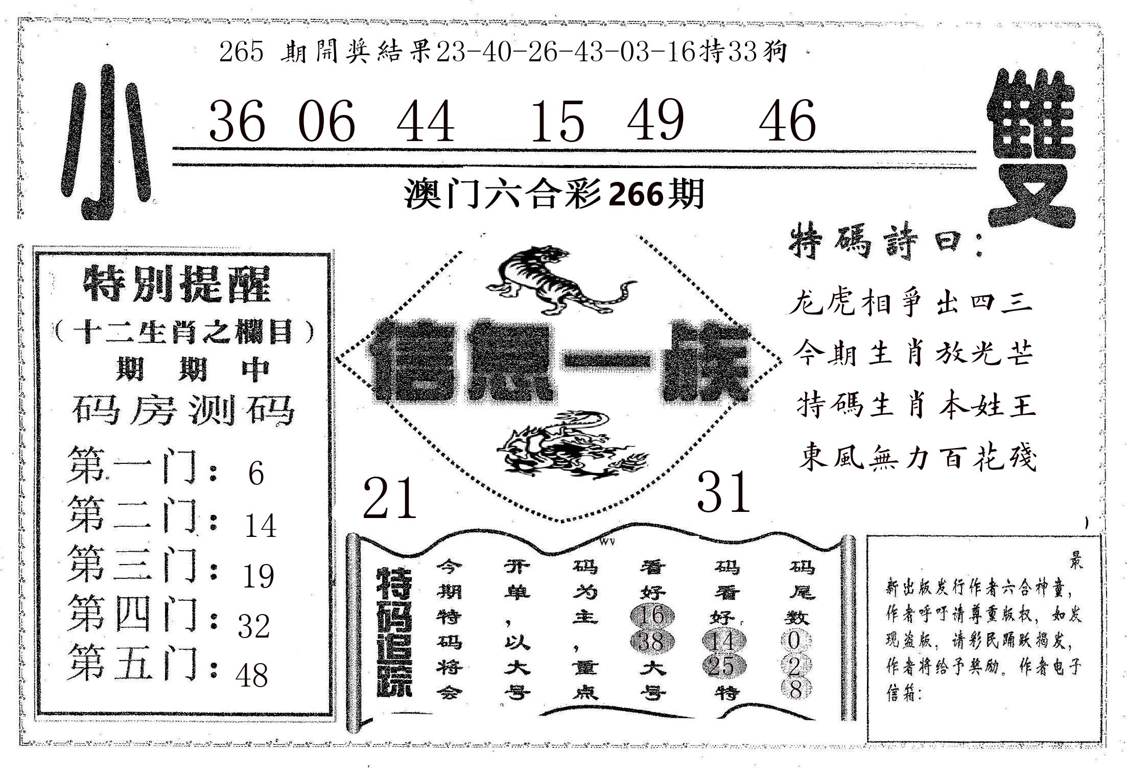信息一族 第266期