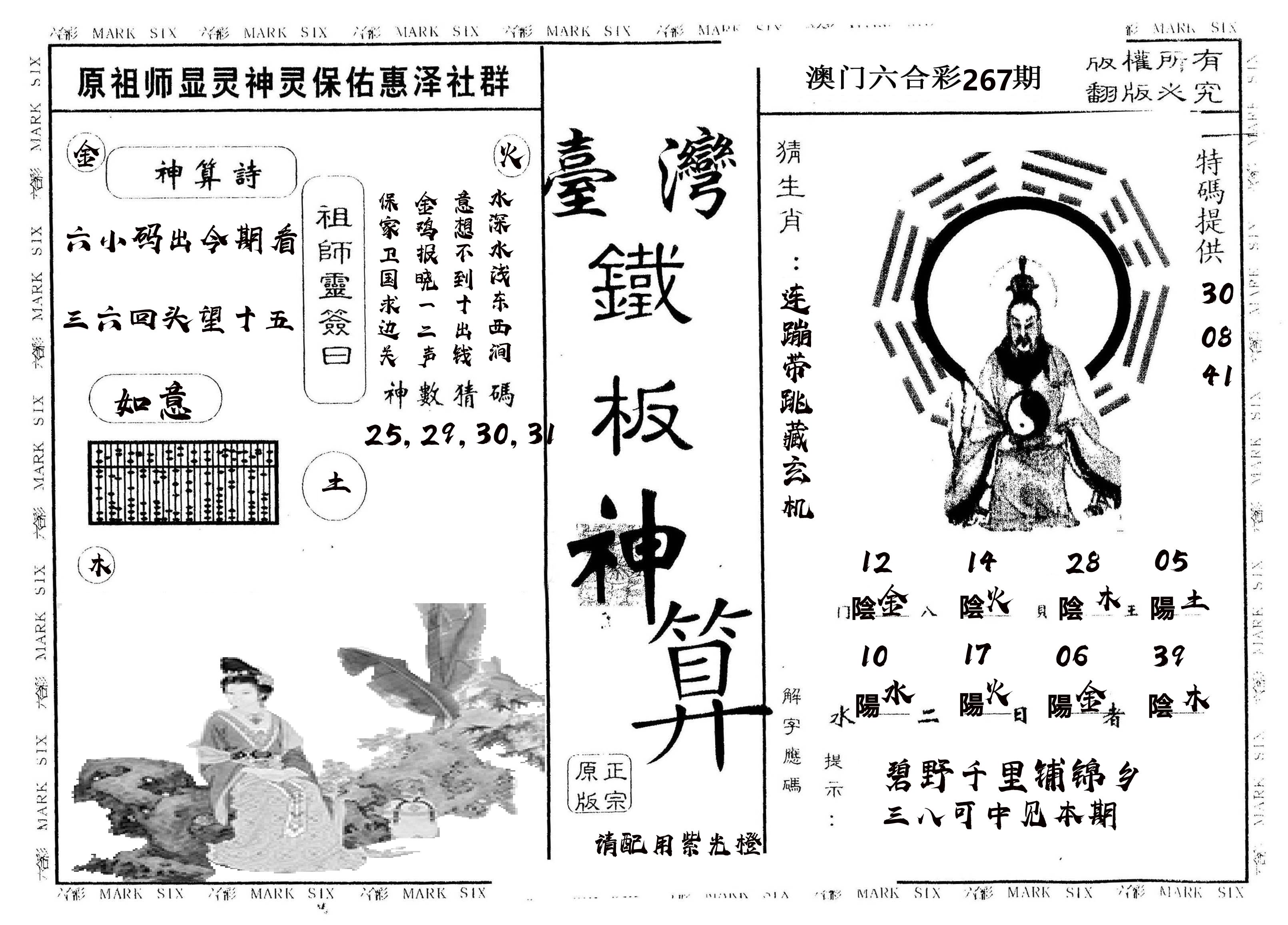 另版台湾铁板 第267期