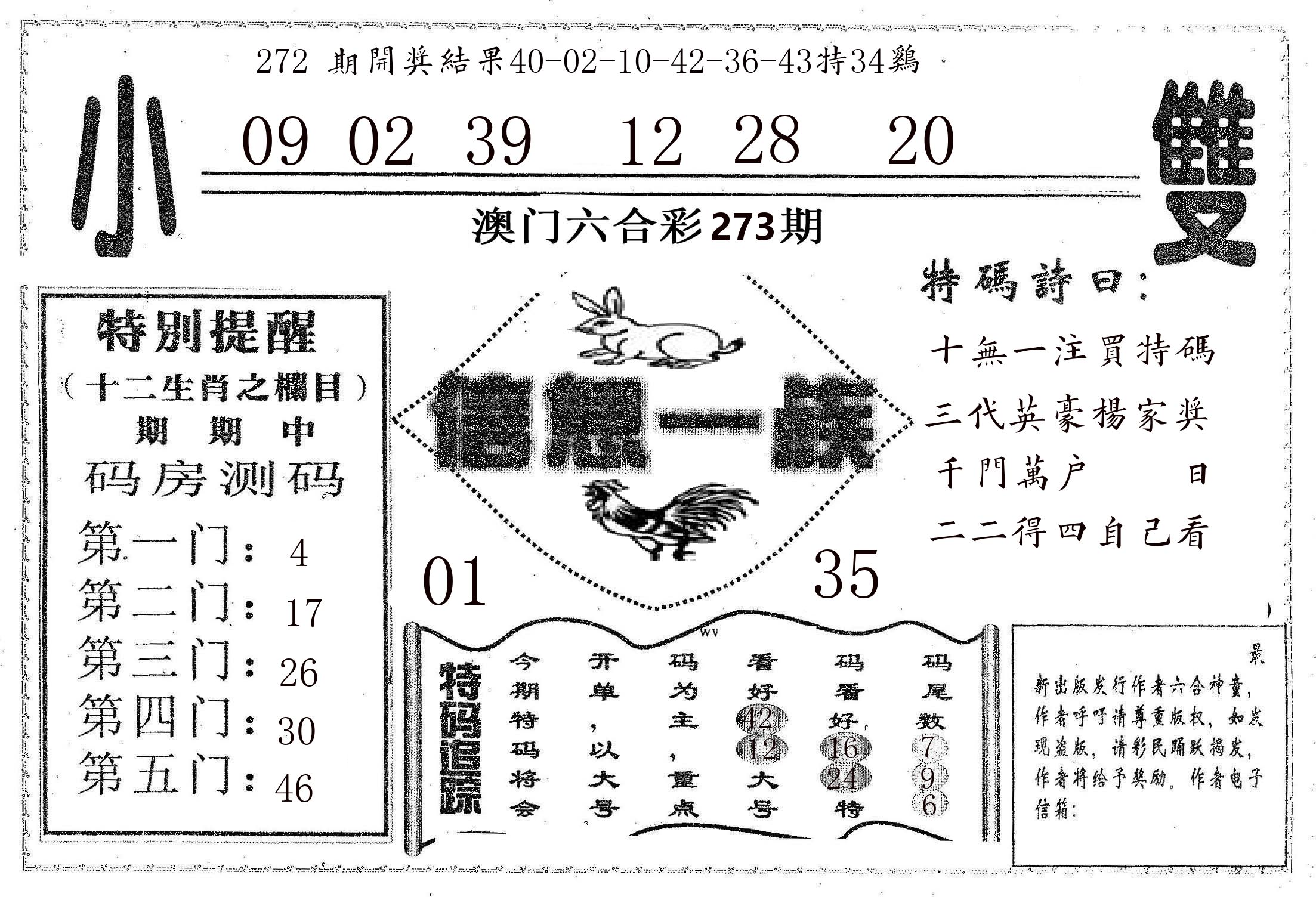 信息一族 第273期