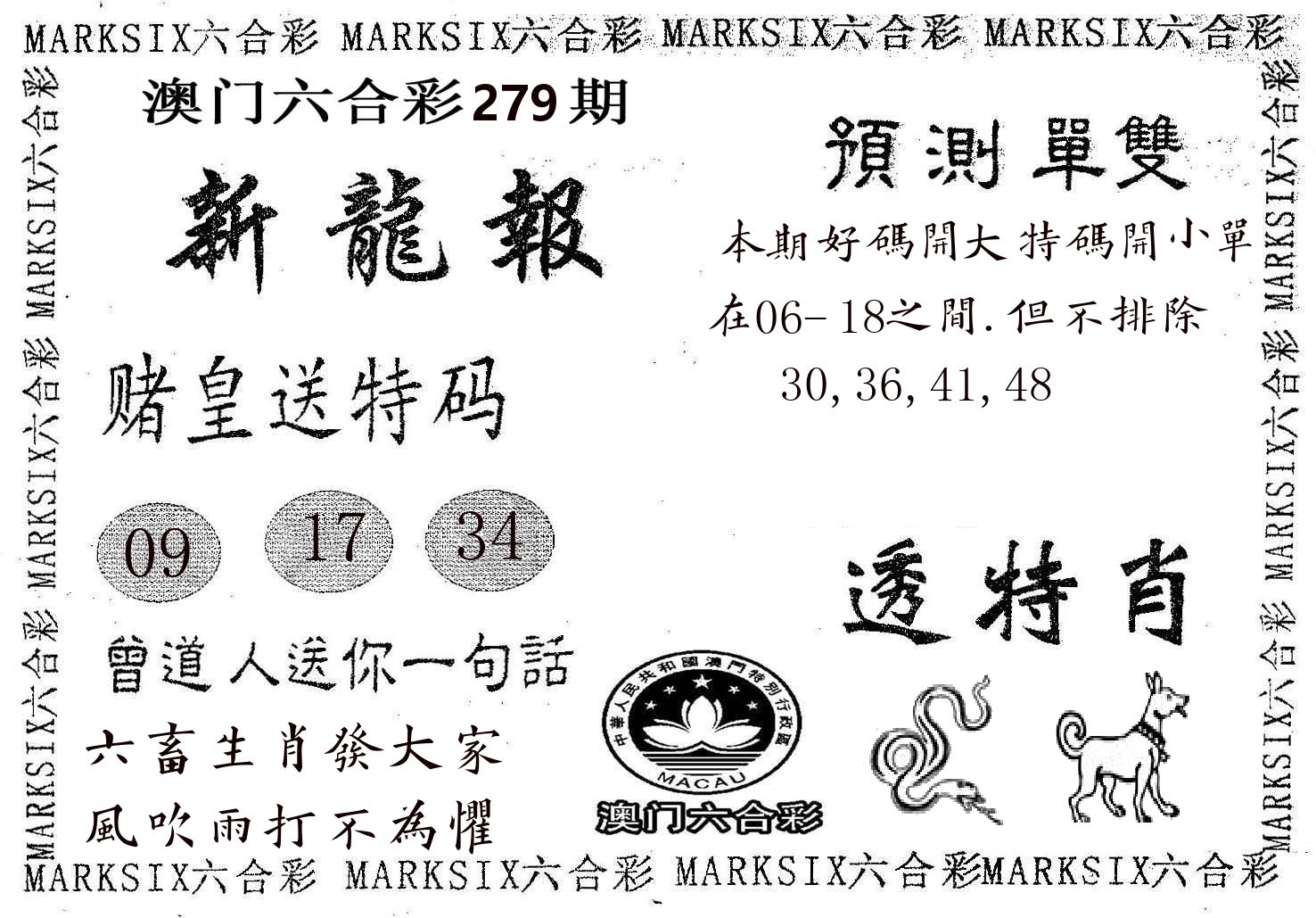 新龙报 第279期