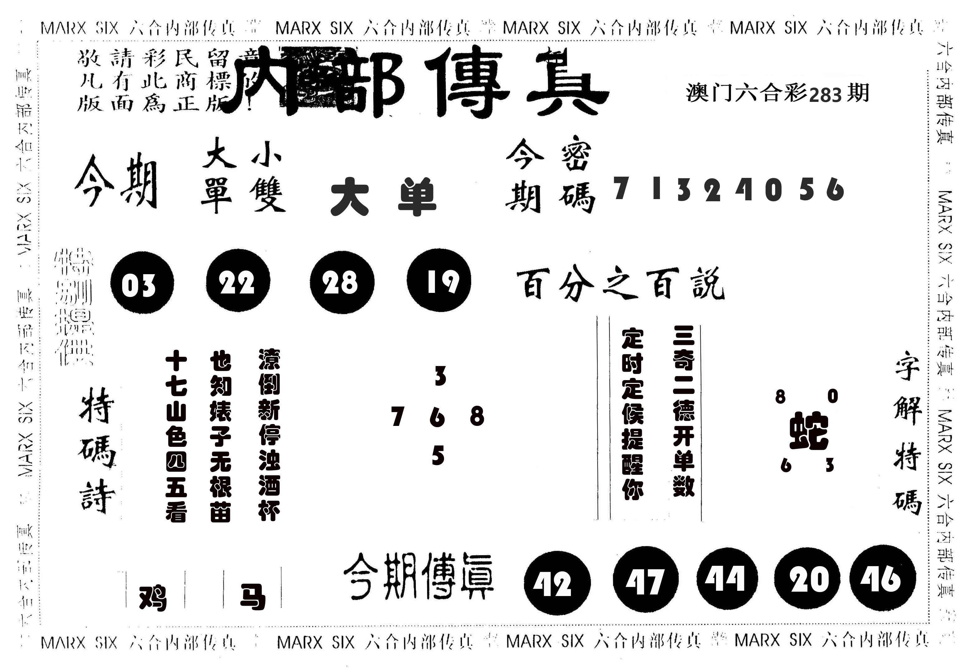 内部传真 第283期