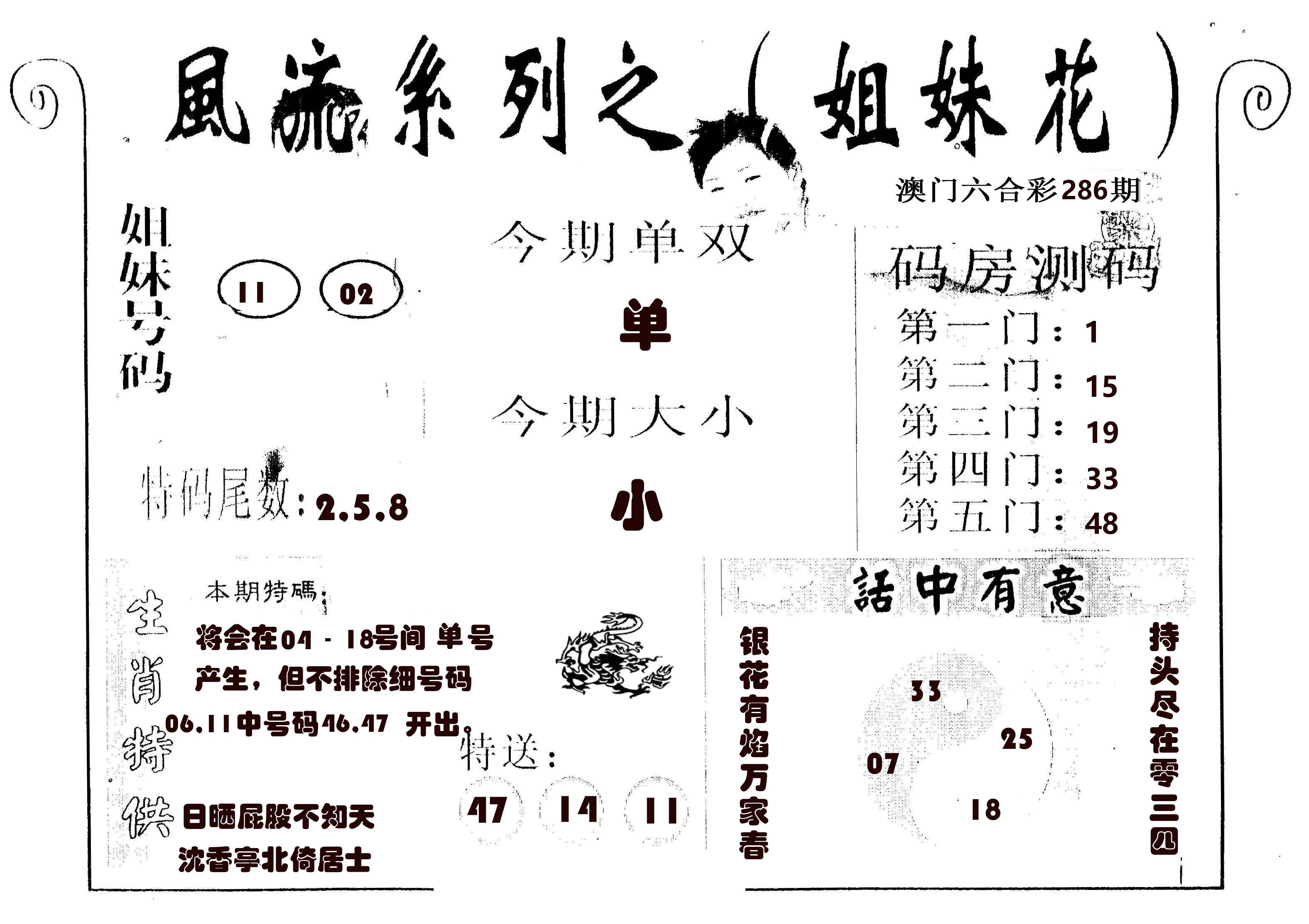 风流系列-1 第286期