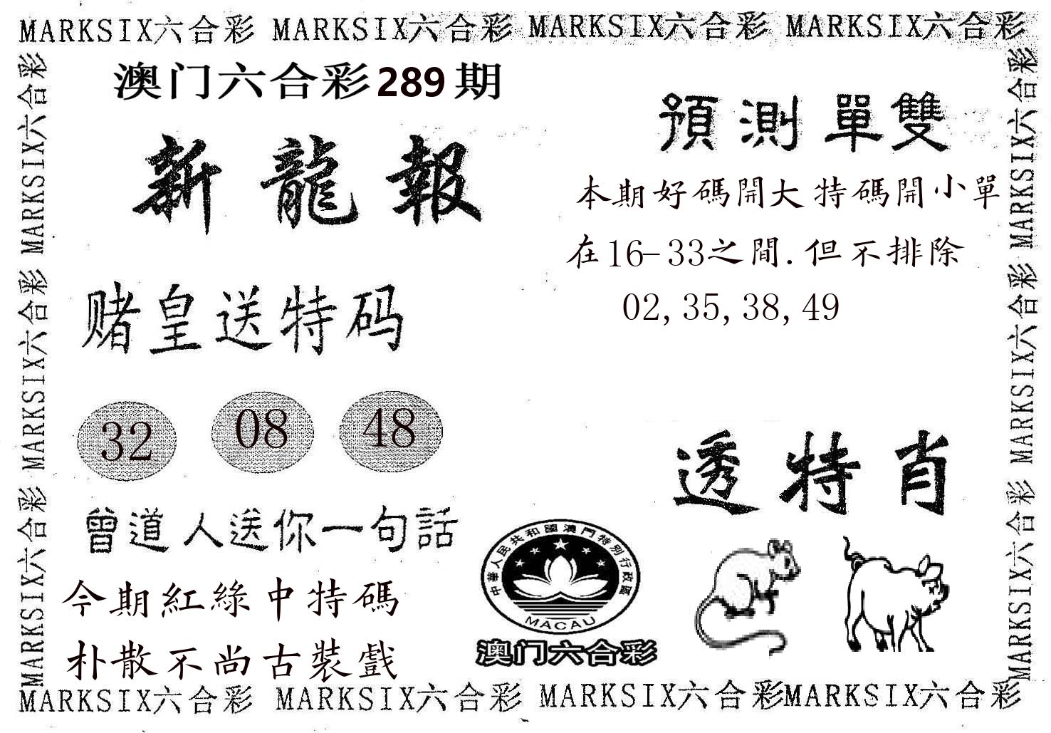 新龙报 第289期