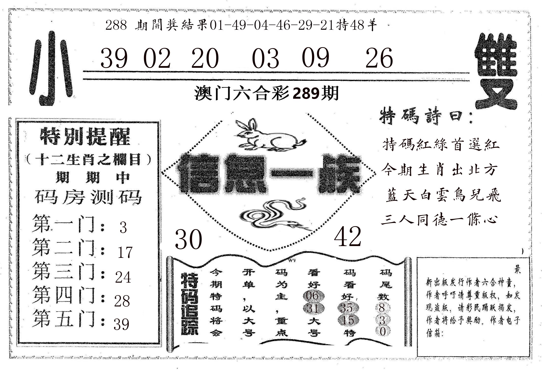 信息一族 第289期