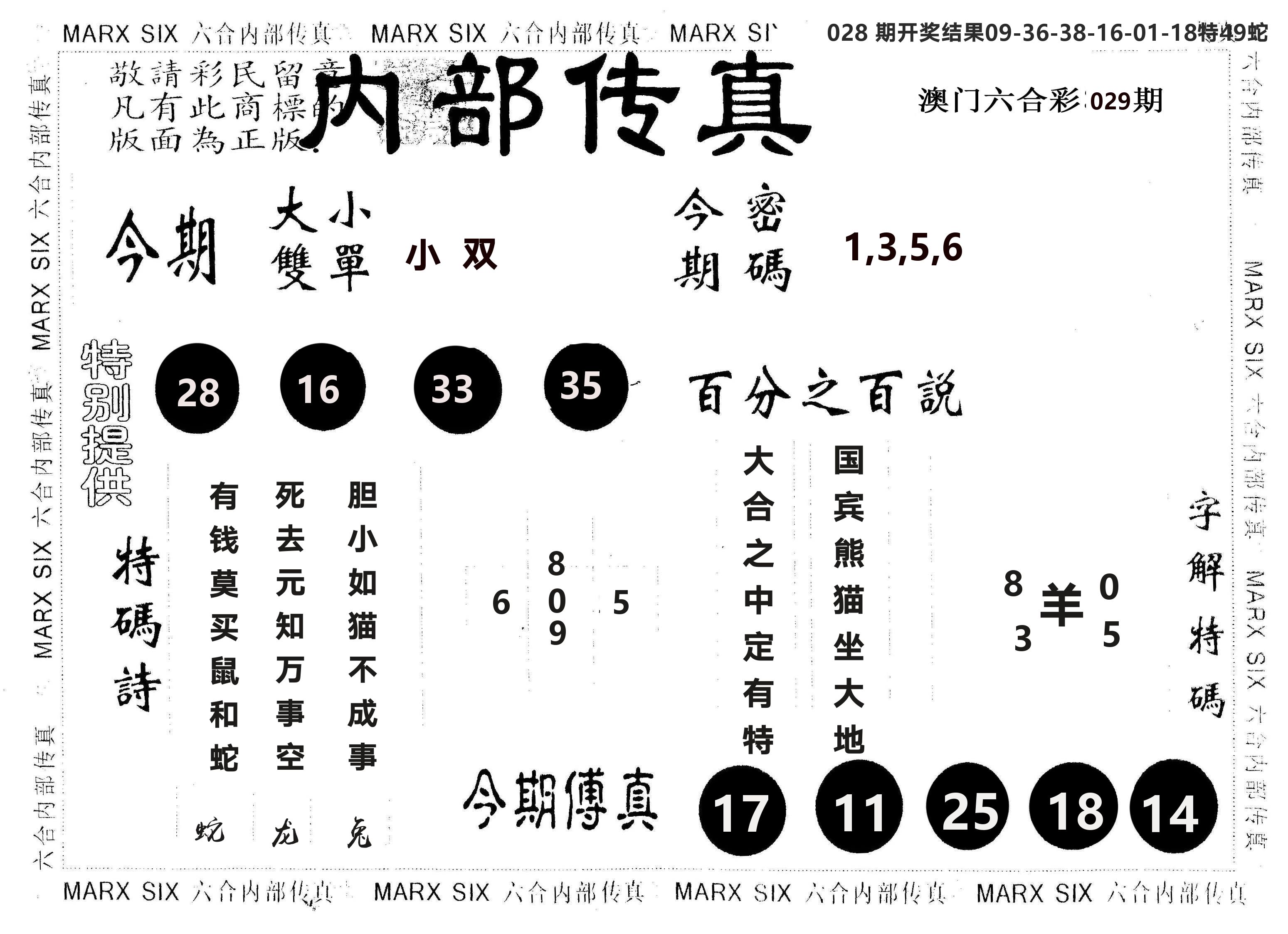 另版内部传真 第29期
