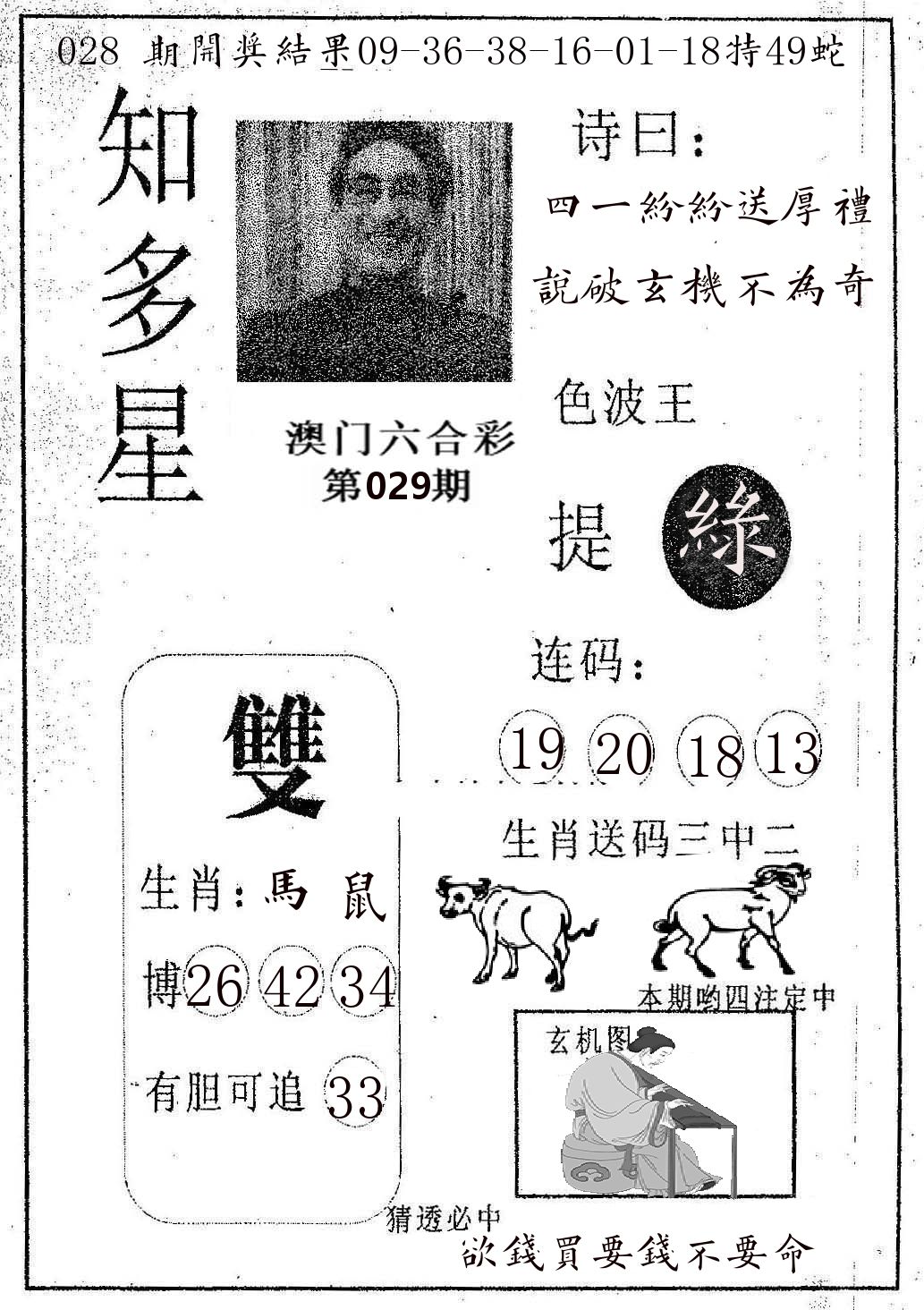 知多星 第29期