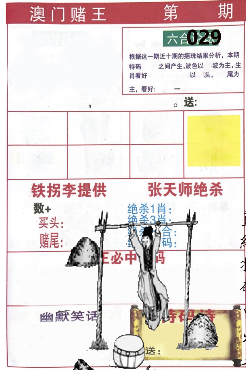 澳门堵王 第29期