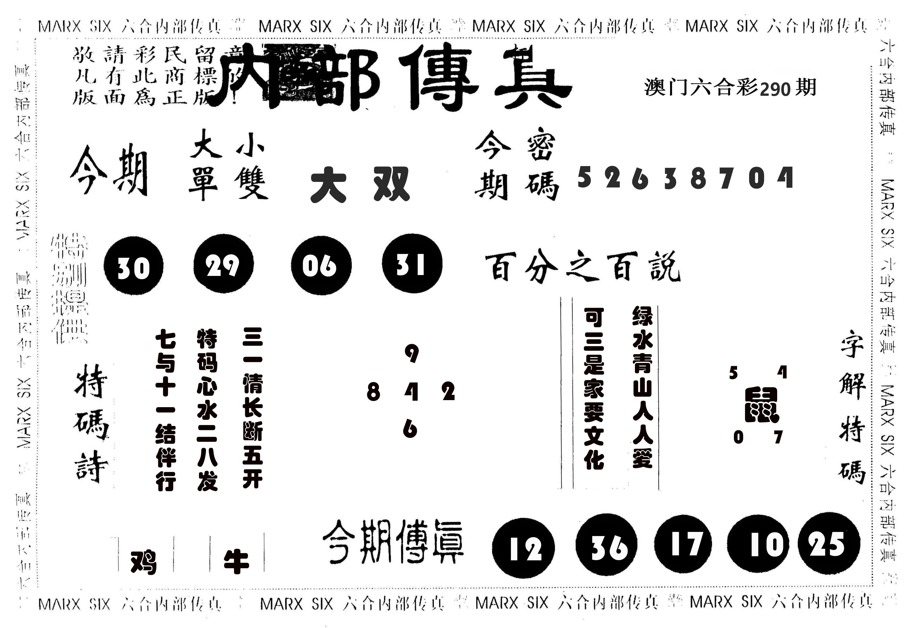 内部传真 第290期