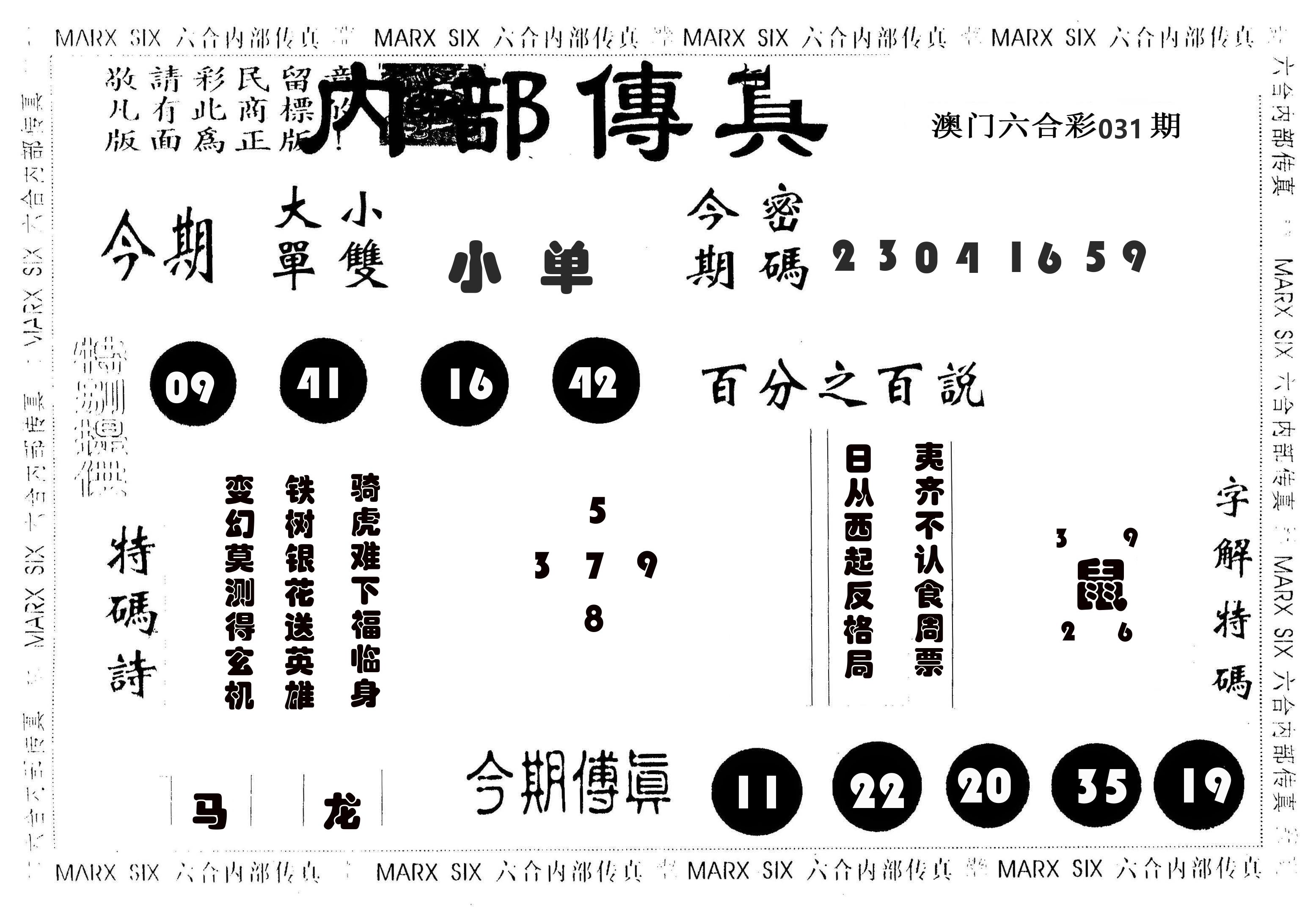 内部传真 第31期